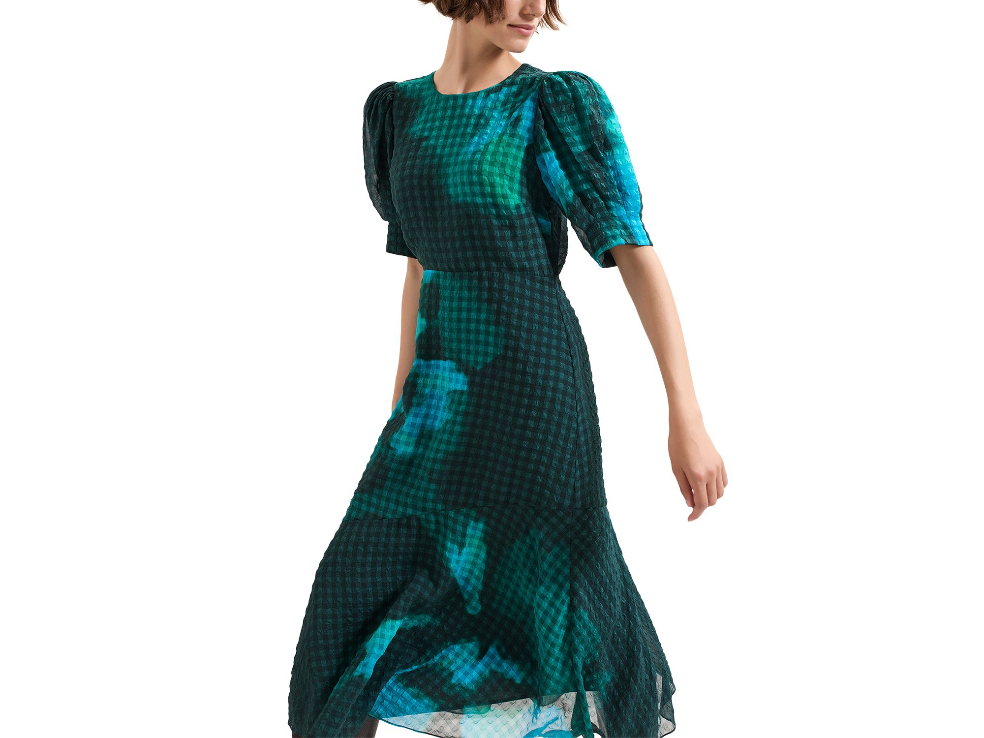 Nancy Floral Midi Dress — Image 4