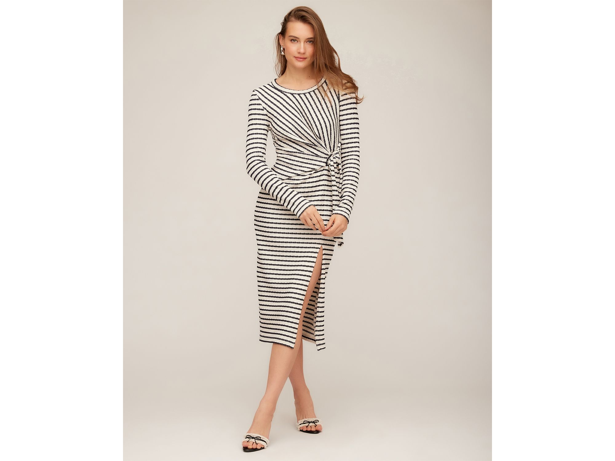 Maddie Long Sleeve Midi Dress — Image 6