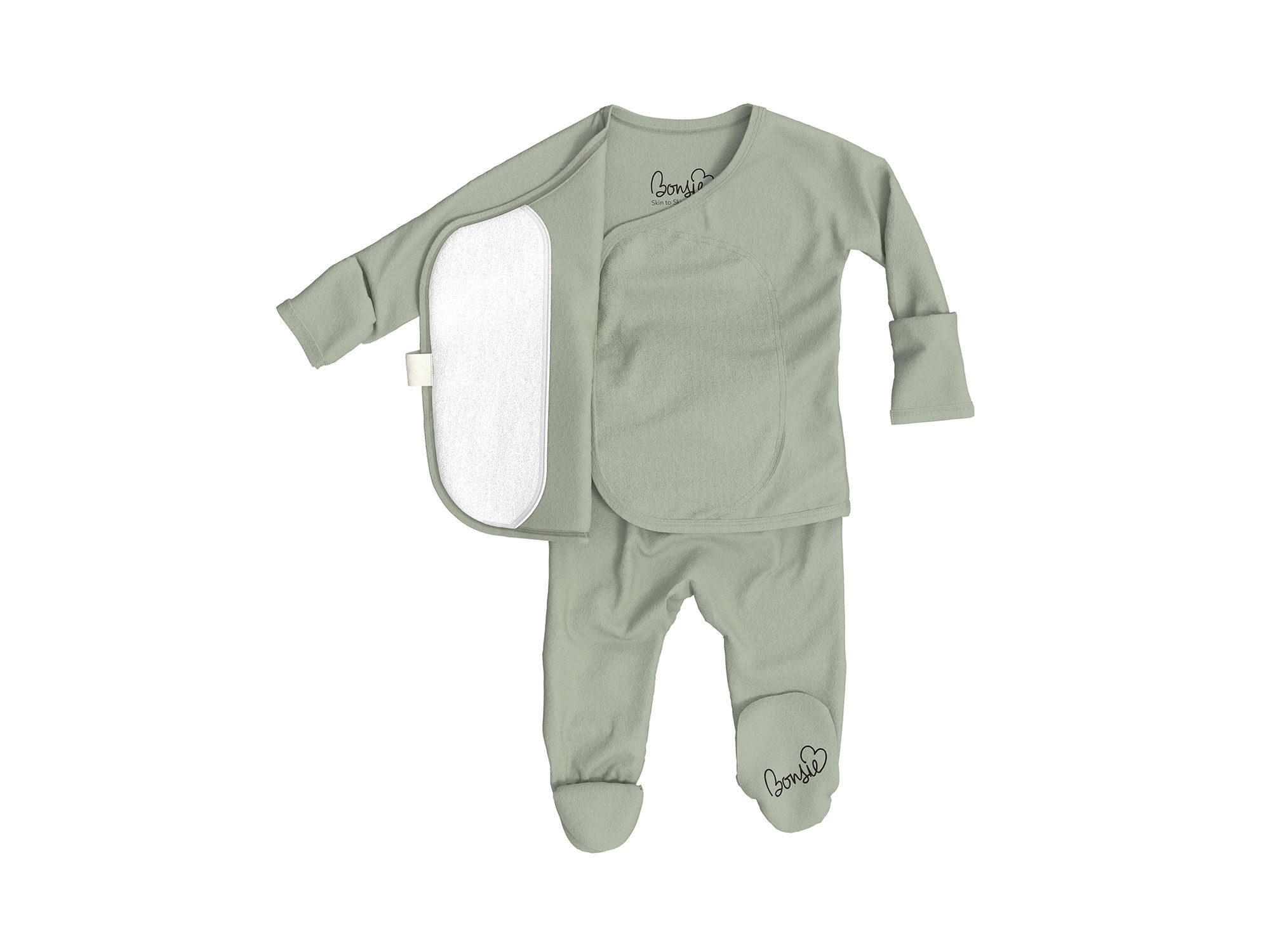 Unisex Bonsie Skin to Skin Footie Onesie — Image 6