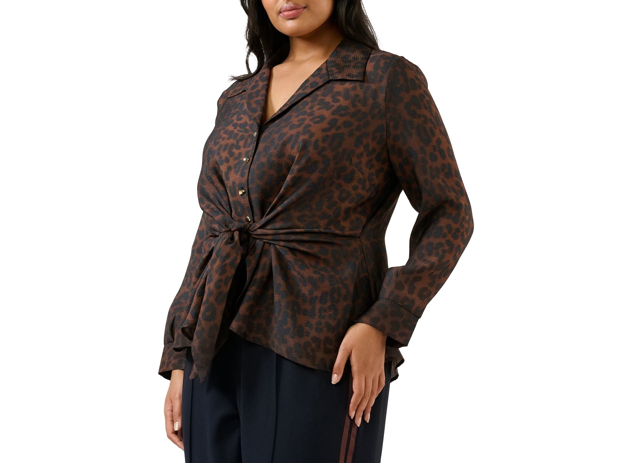 Leona Tie Waist Blouse — Image 5