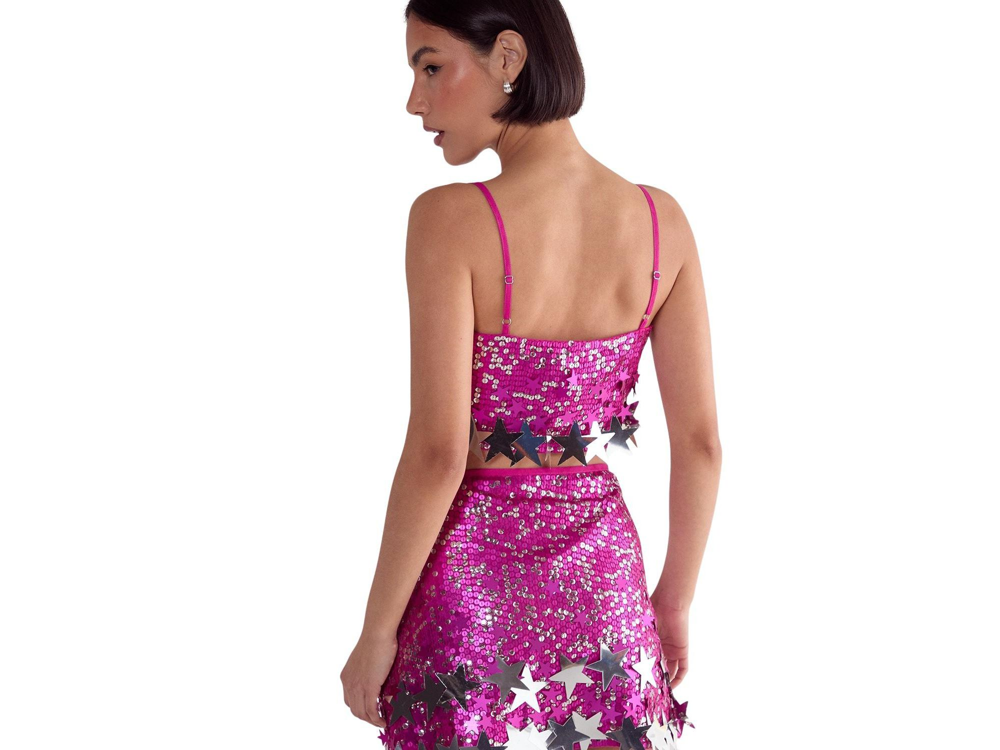Limited Embellished Star Trim Mini Skirt — Image 3