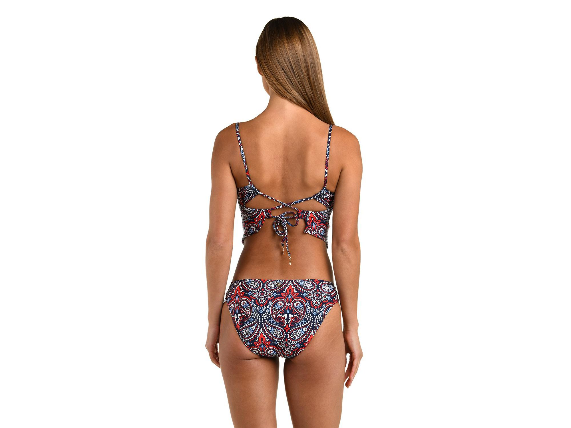 Americana Paisley Sweetheart Midkini Top — Image 5