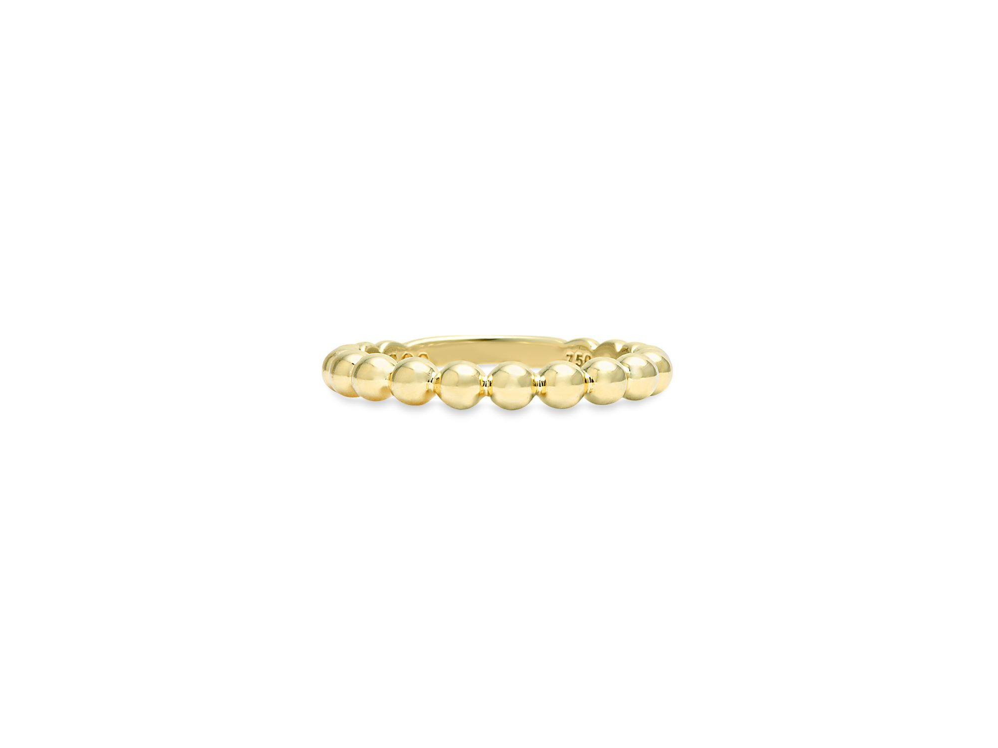18K Gold Stacking Ring — Image 4