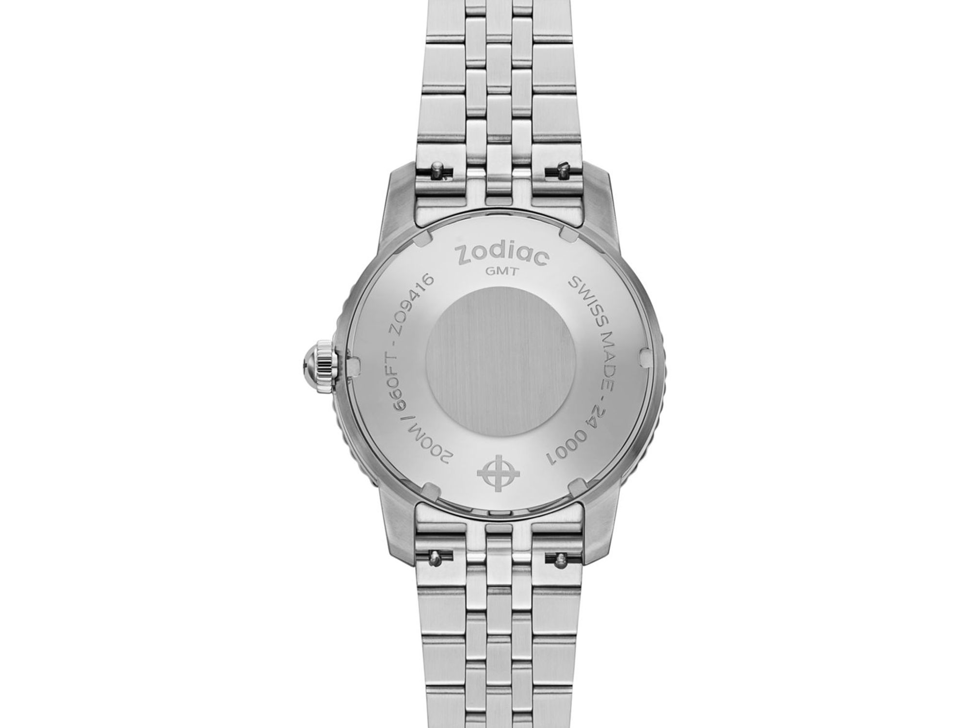 GMT Automatic Stainless Steel Watch, 37mm — Image 4