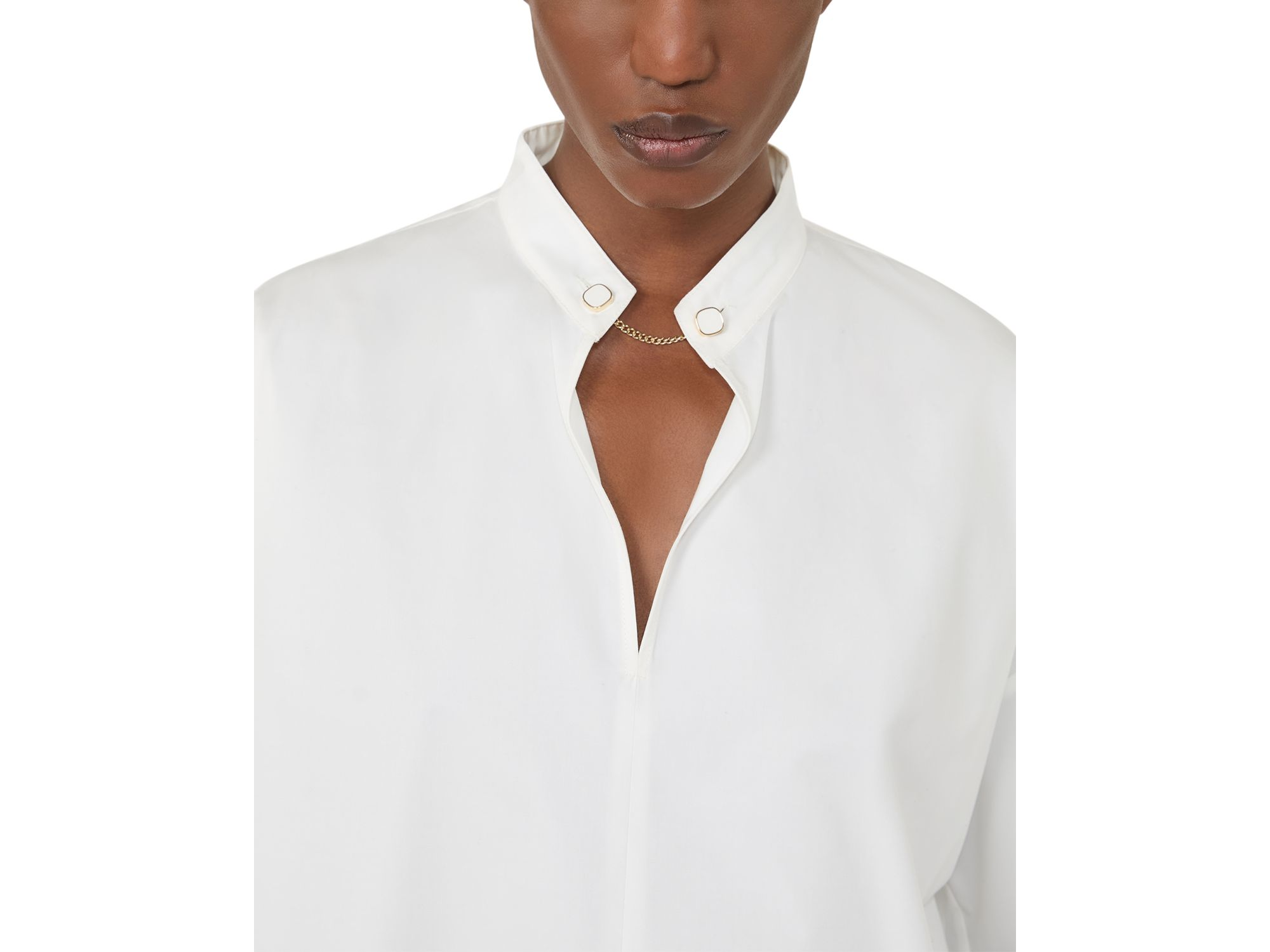 Mstginnasta Ivory Boxy Blouse — Image 5