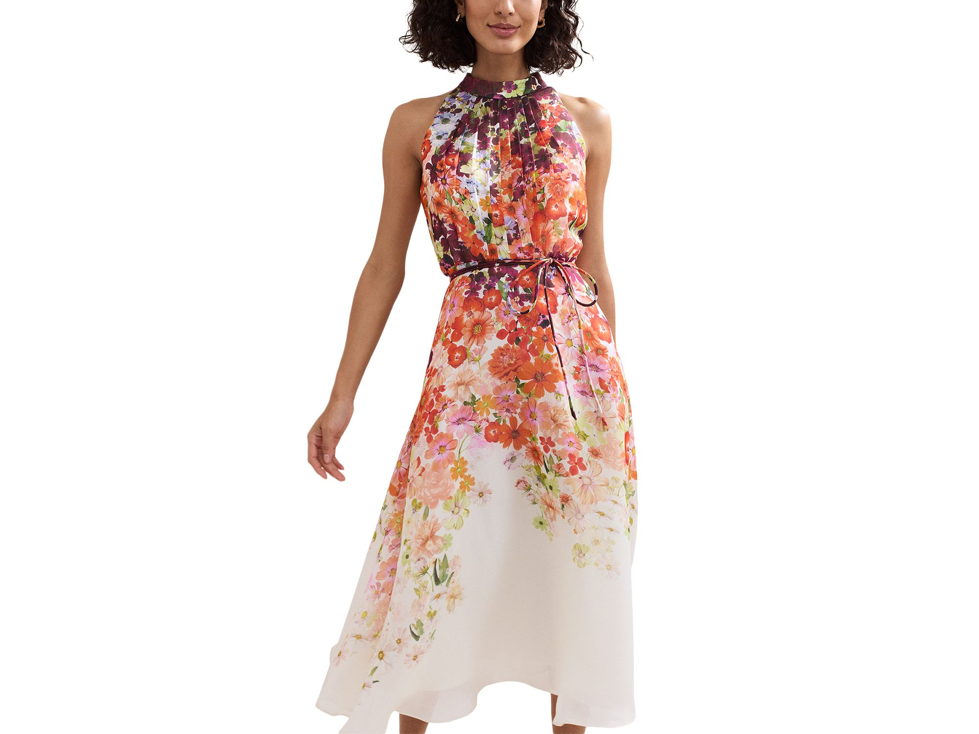 Bethany Floral Print Dress — Image 4