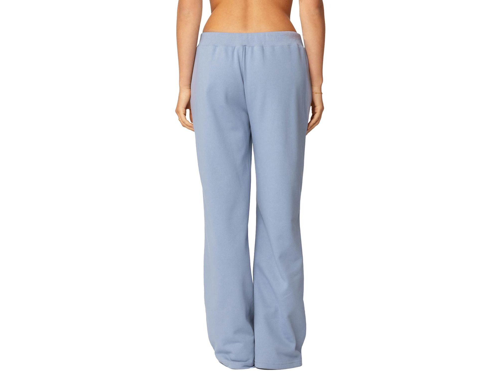 French Terry Straight Leg Sweatpants — Image 3
