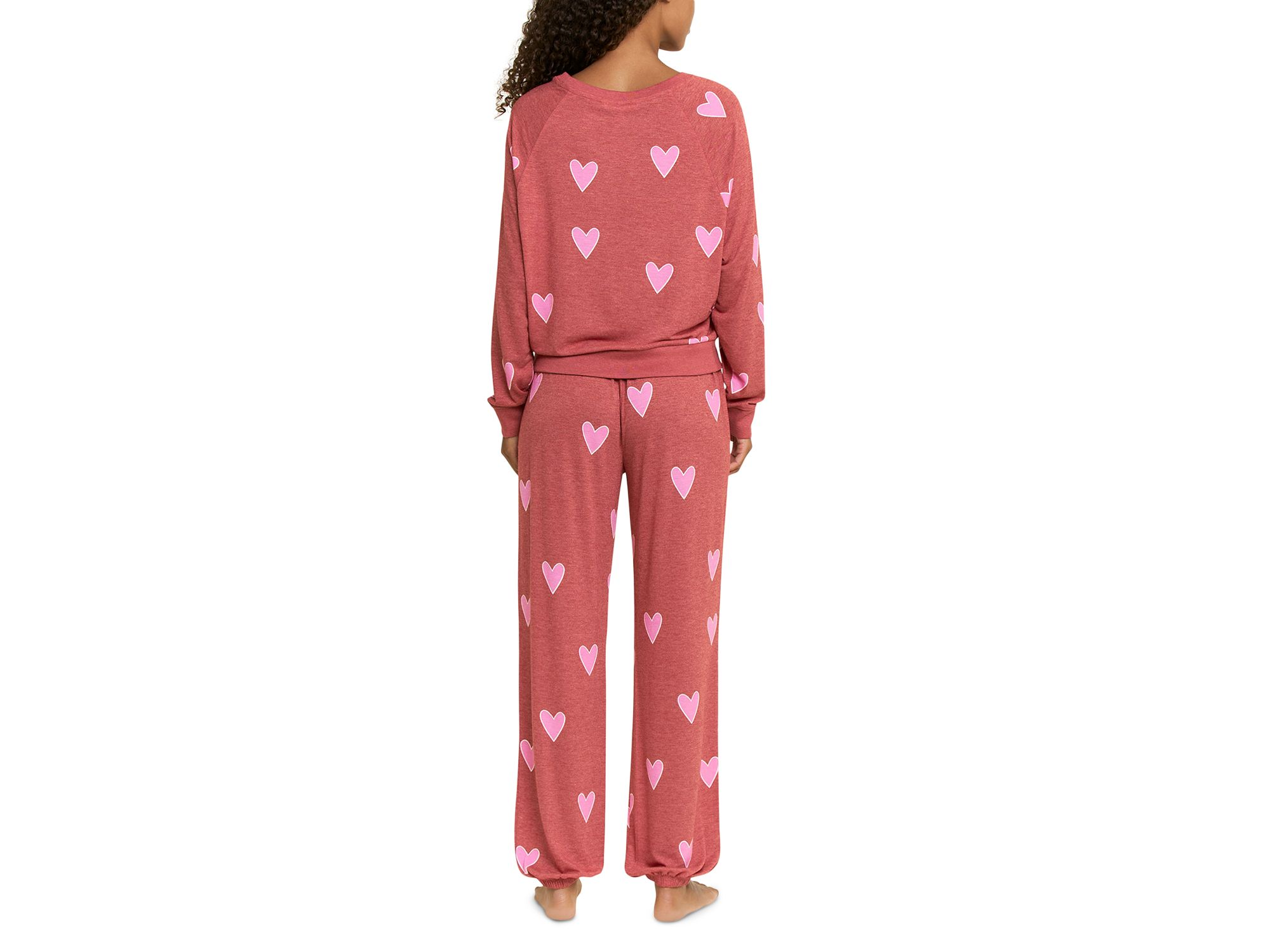 Star Seeker Lounge Set in Cherry Hearts — Image 3