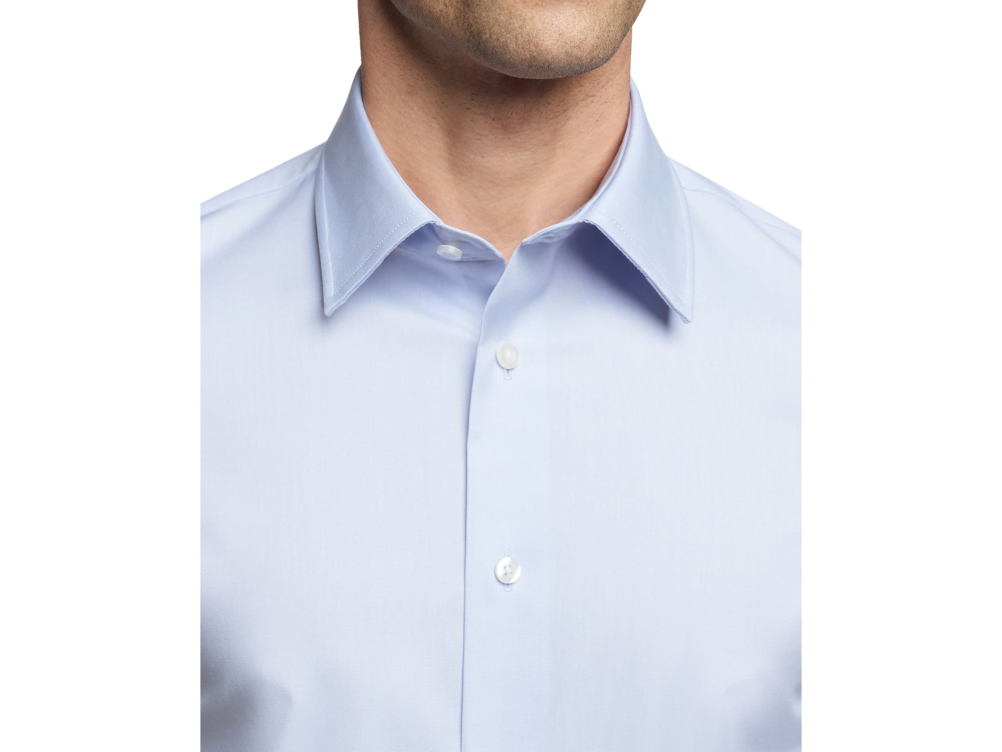 Slim Fit Stretch Dress Shirt - Exclusive — Image 3