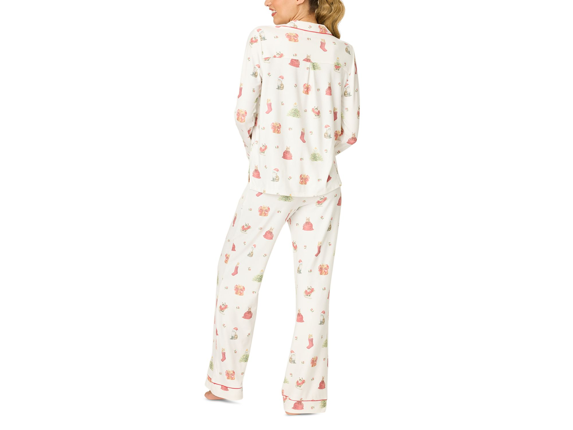 Feline Festive Pajama Set — Image 3