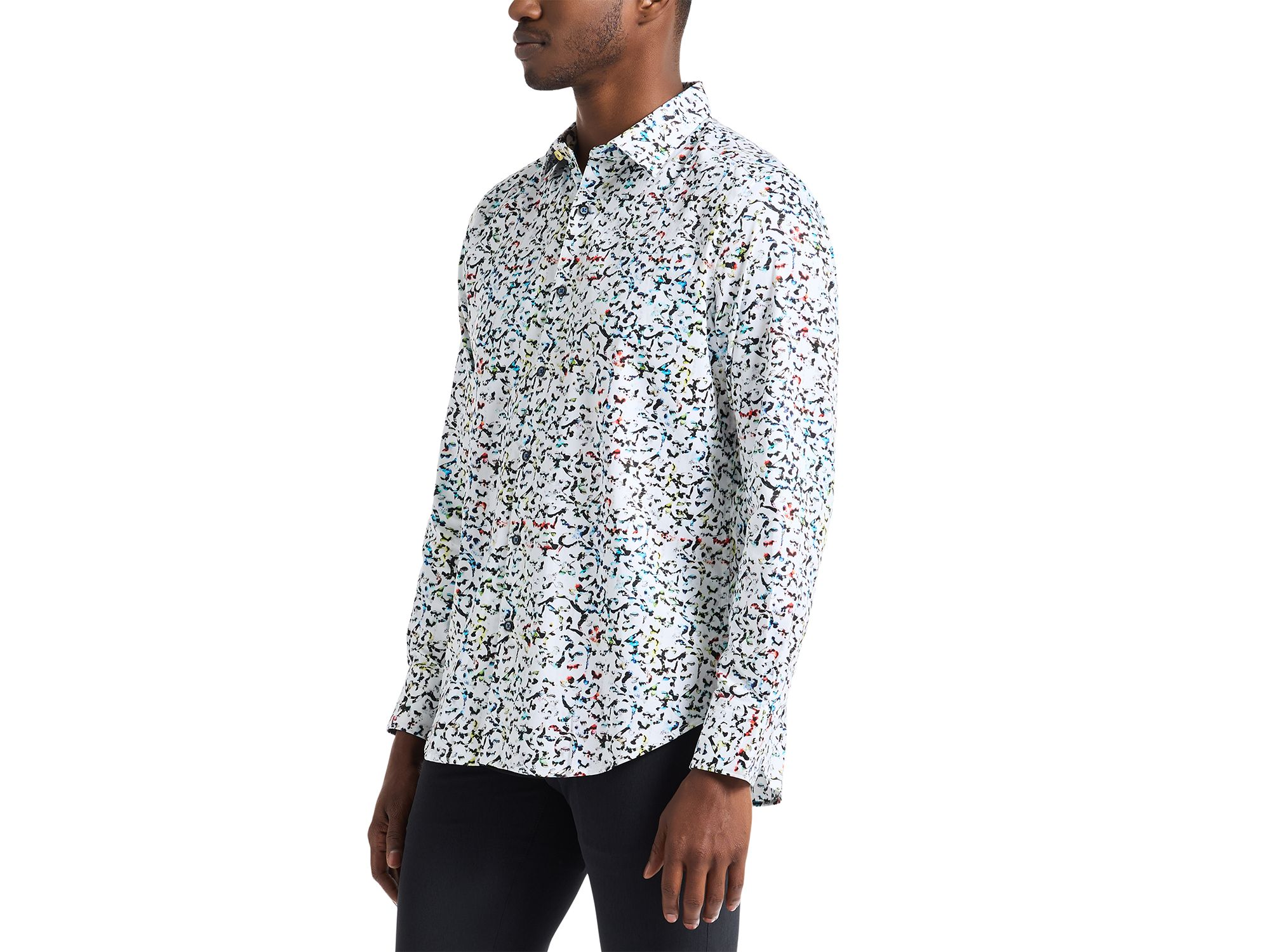 Lazlo Long Sleeve Woven Shirt — Image 5
