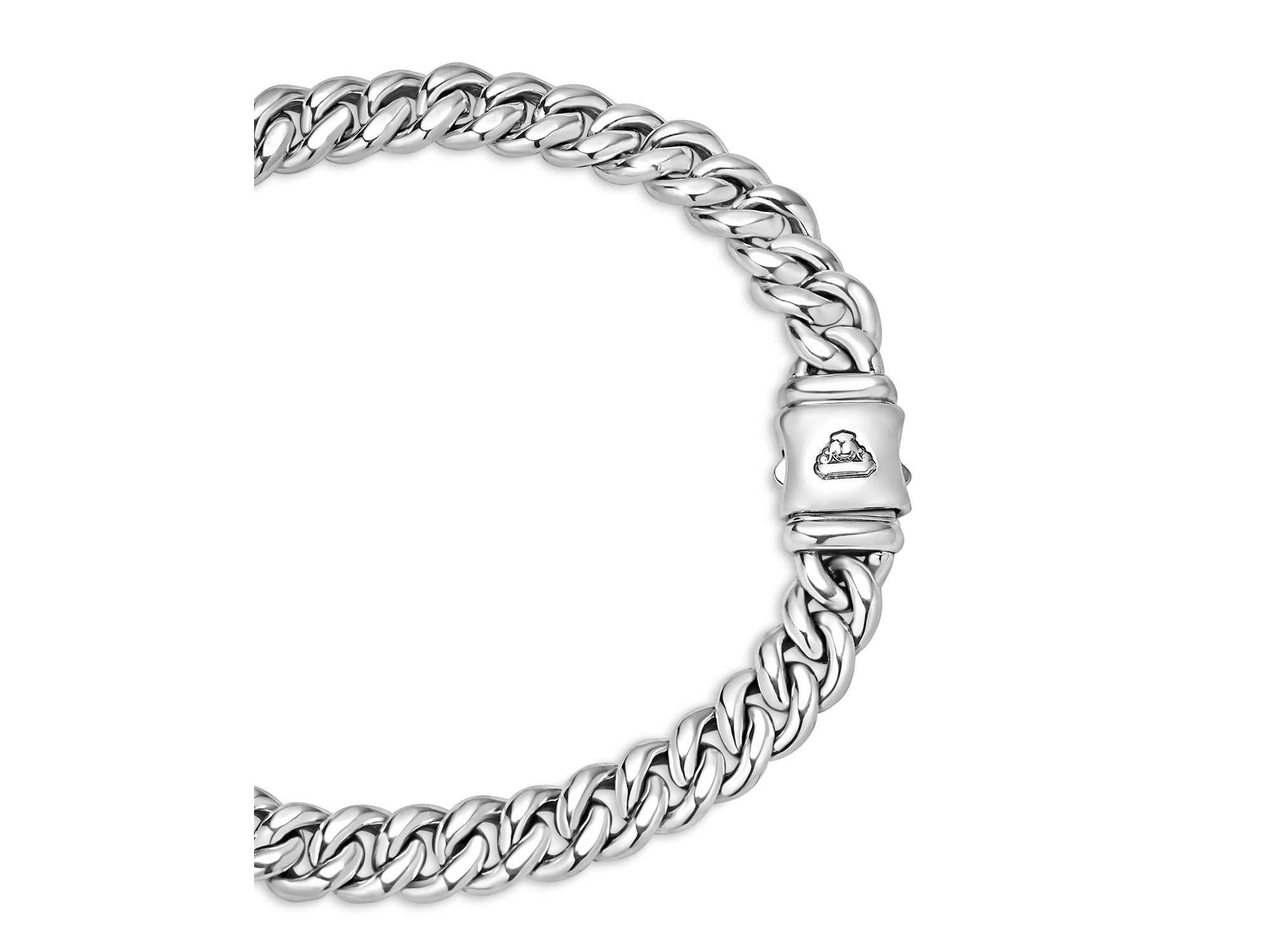 Men's Sterling Anthem Curb Chain Link Bracelet - Exclusive — Image 4