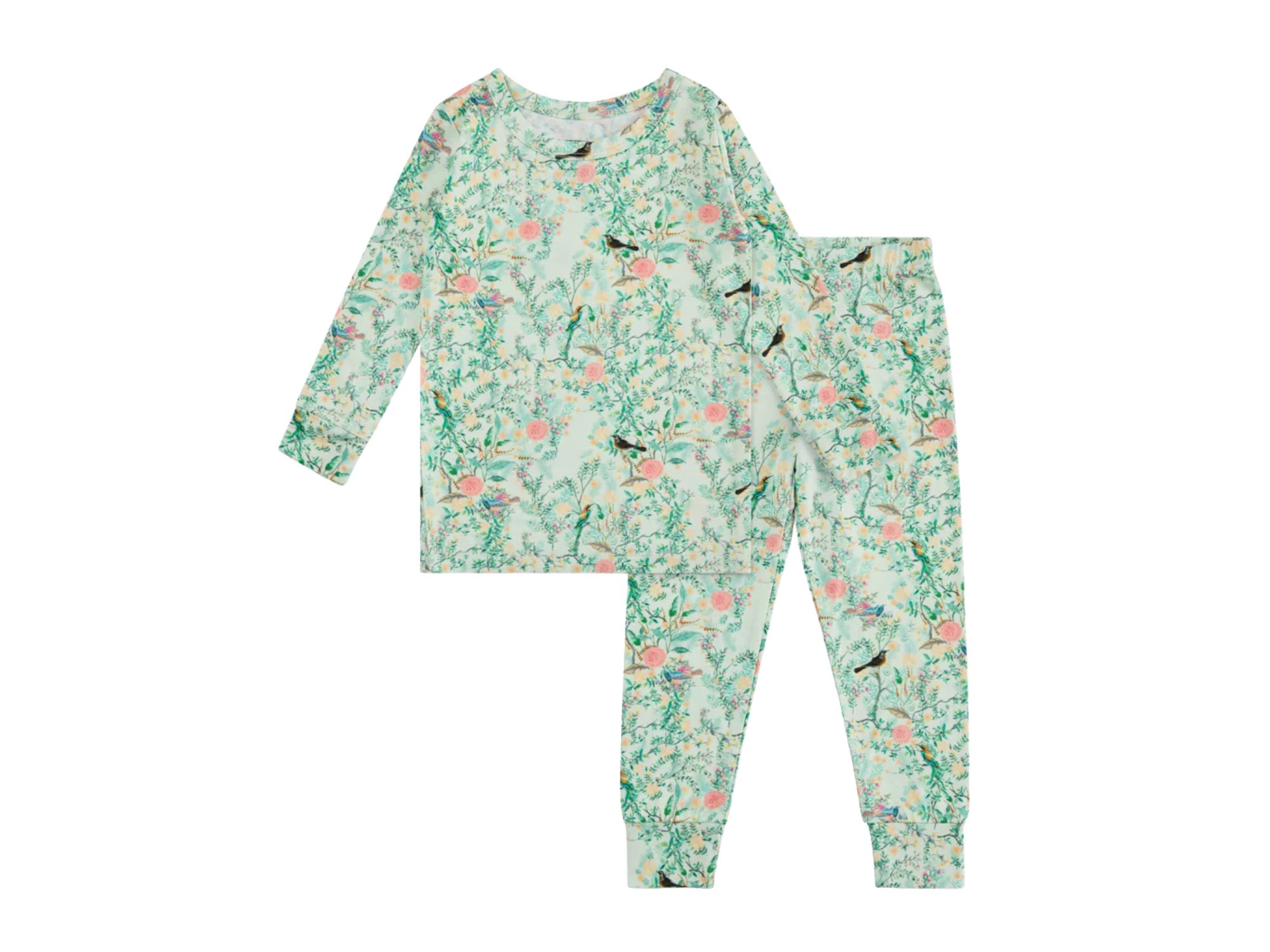 Girls' Sage Blossom Pajama Set - Baby, Little Kid — Image 5