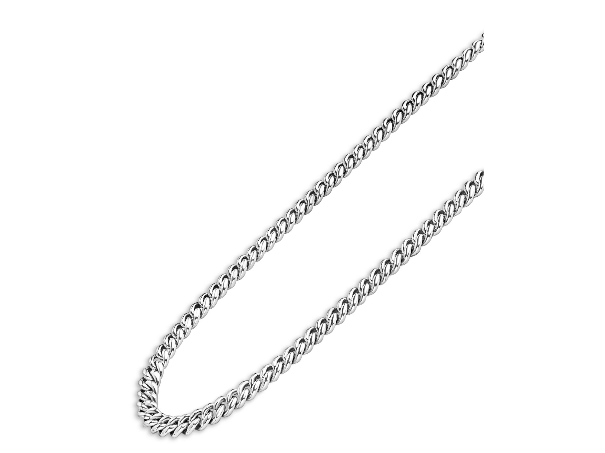 Men's Sterling Anthem Curb Link Chain Necklace - Exclusive — Image 4