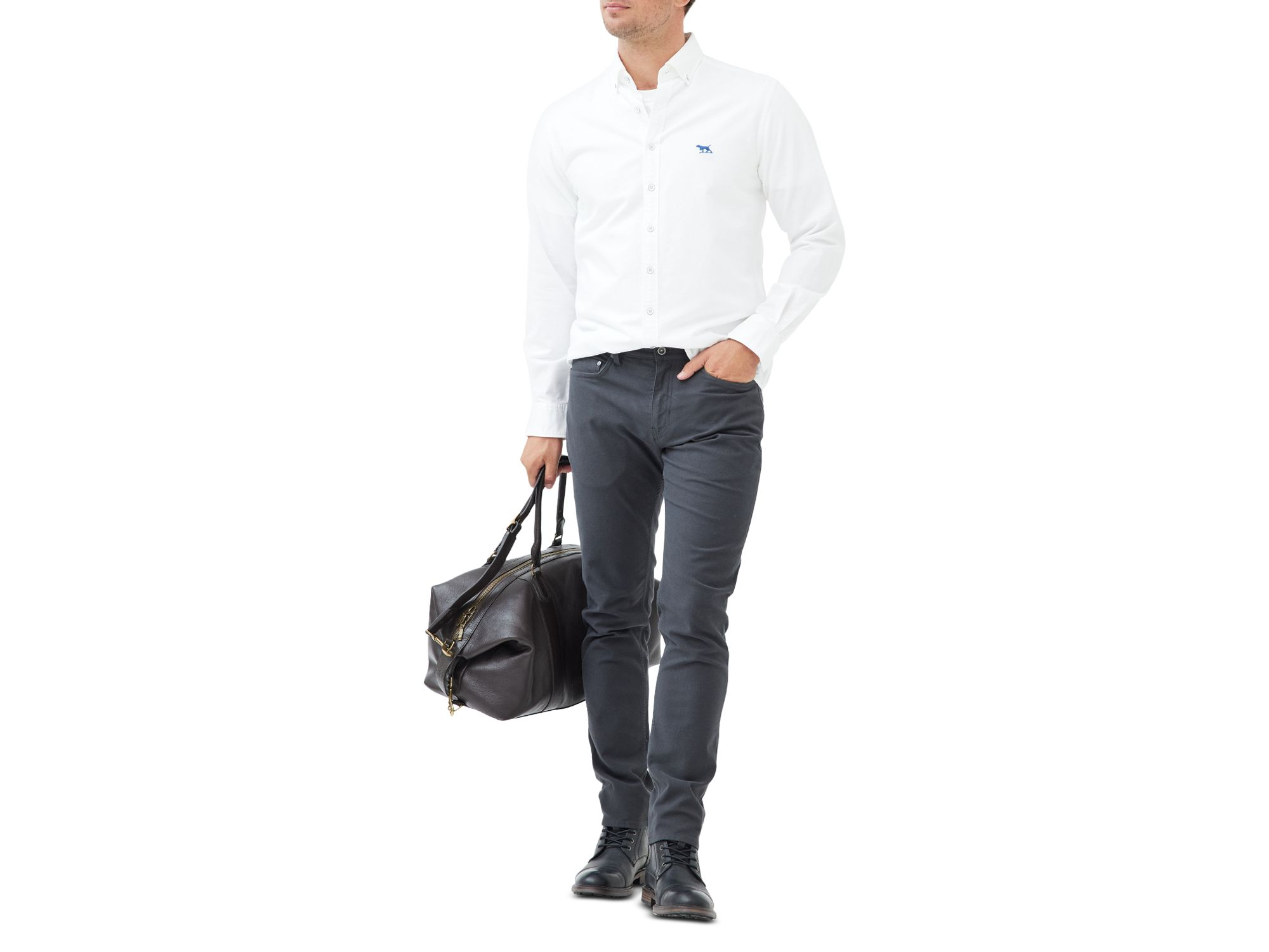 Gunn Oxford Sports Fit Shirt — Image 4