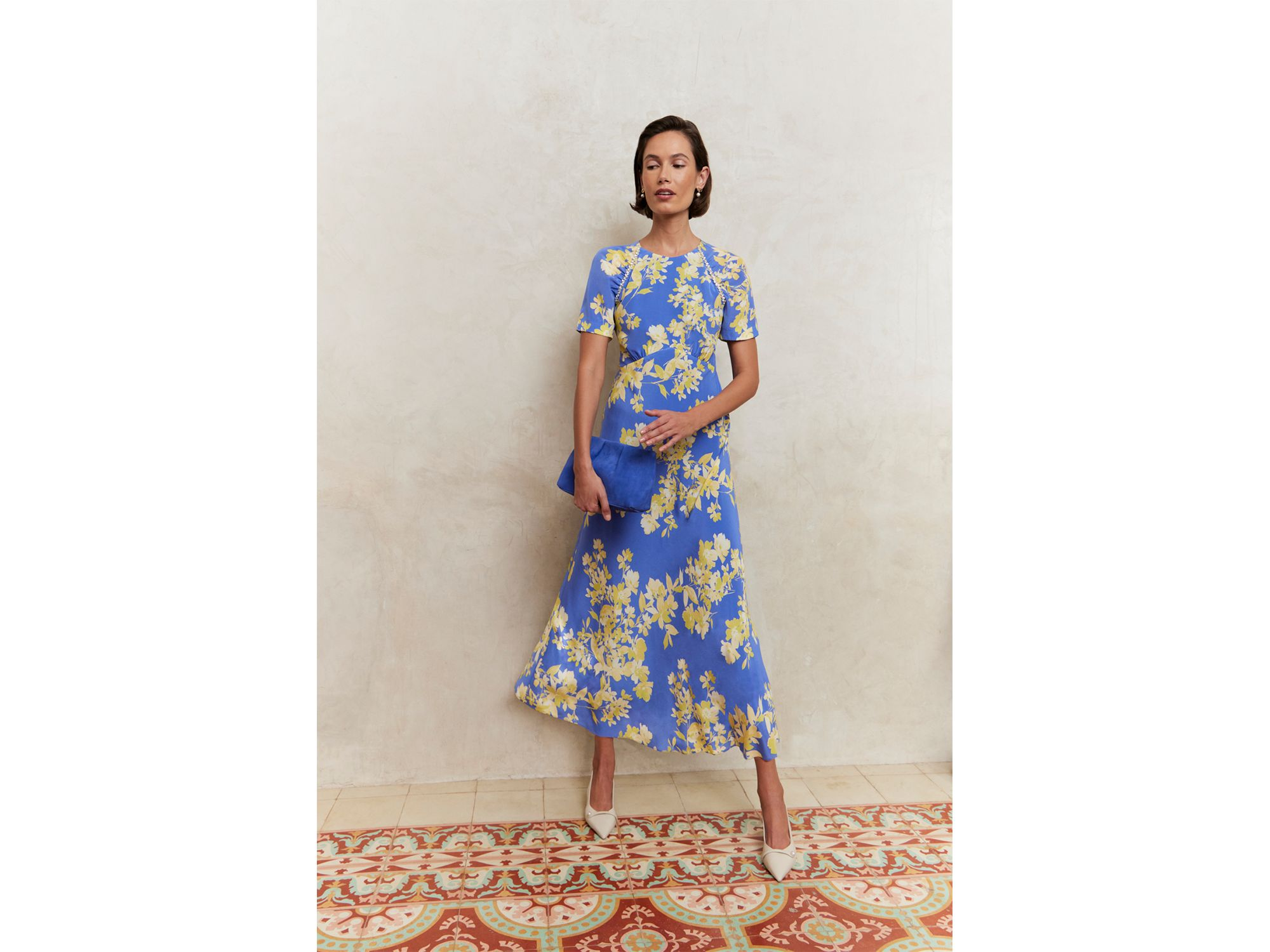 Ann Silk Dress — Image 4
