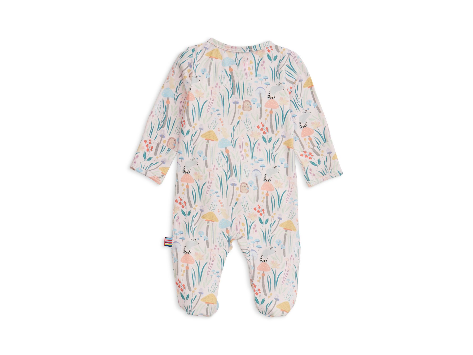 Girls' Shroom and Bloom Printed Ruffled Footie - Baby — Image 4