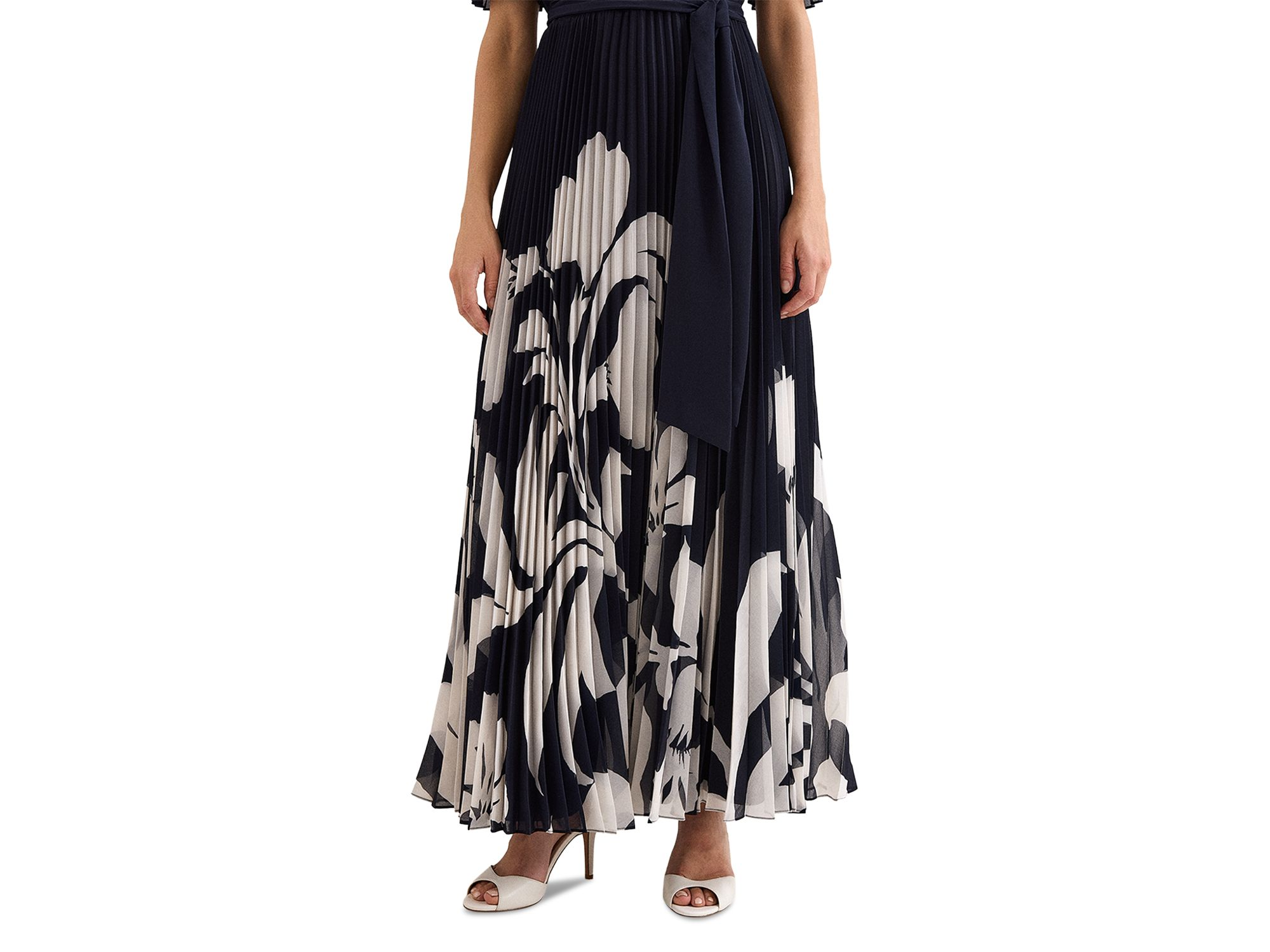 Abigail Pleated Wrap Dress — Image 7