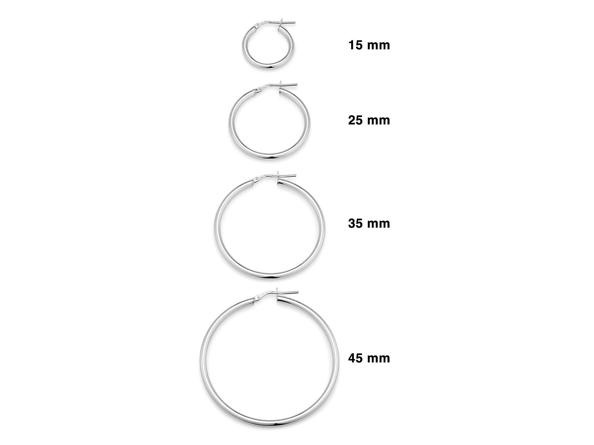 Sterling Everyday Hoops — Image 5