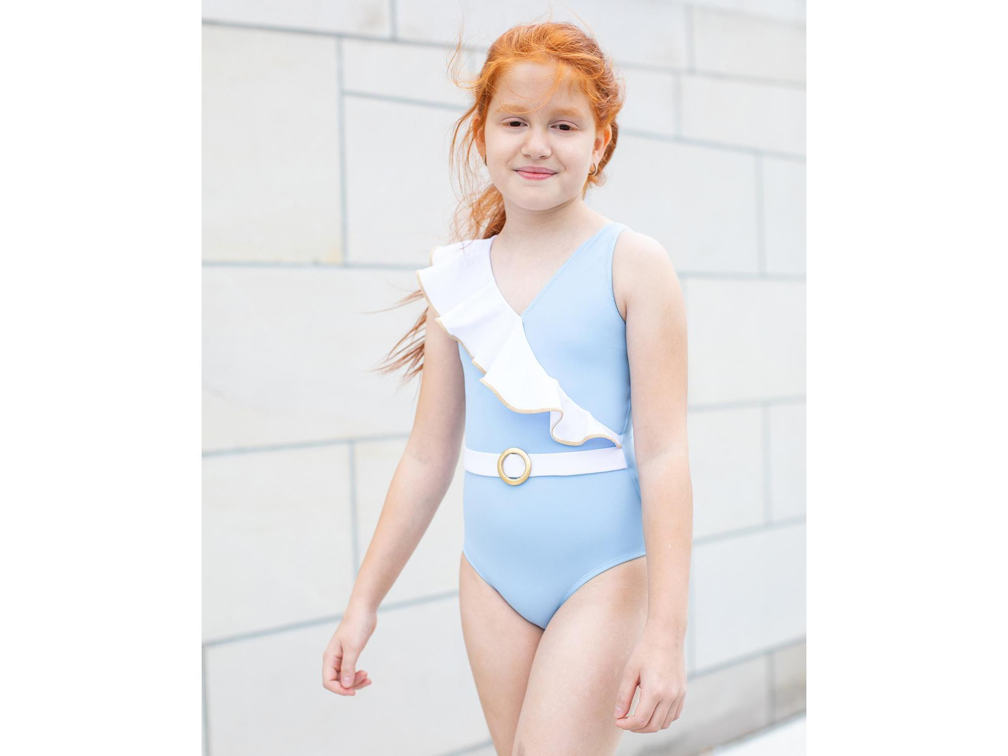Girls' Rebecca One-Piece Swimsuit - Little Kid, Big Kid — Image 4