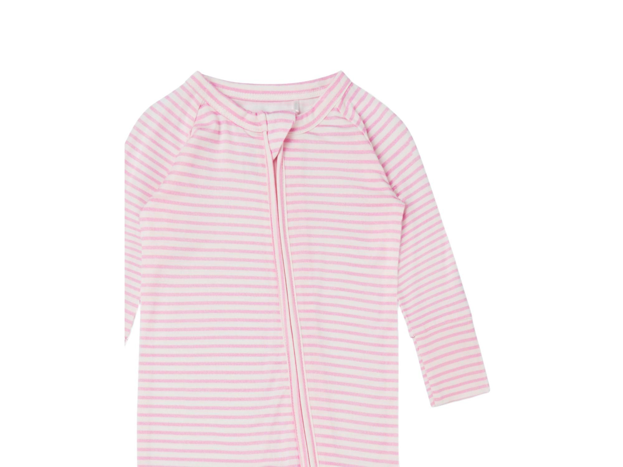 Girls' Ballet Stripe Bamboo Sleeper - Baby — Image 3