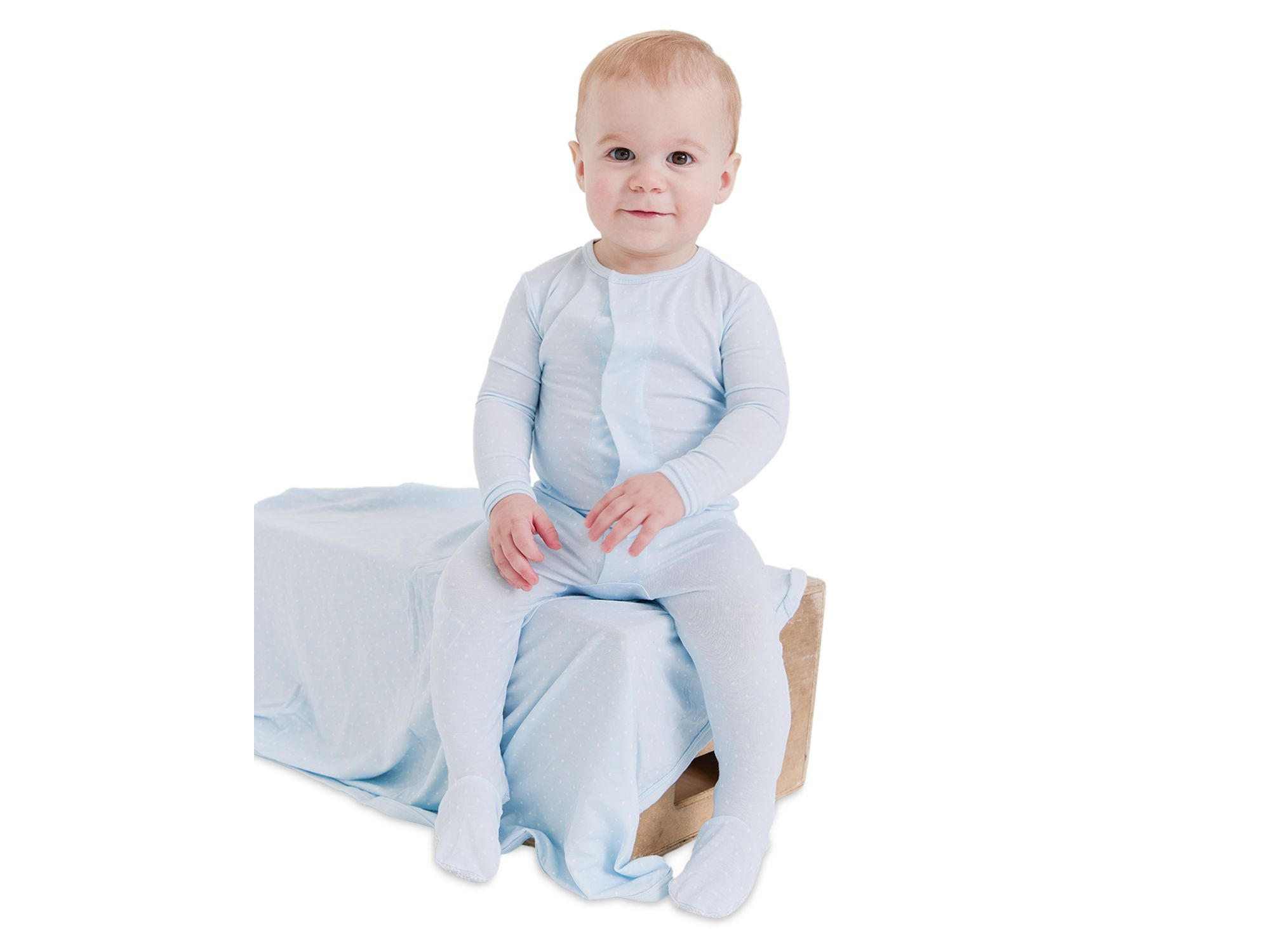 Boys' Pin Dot Footie - Baby — Image 4