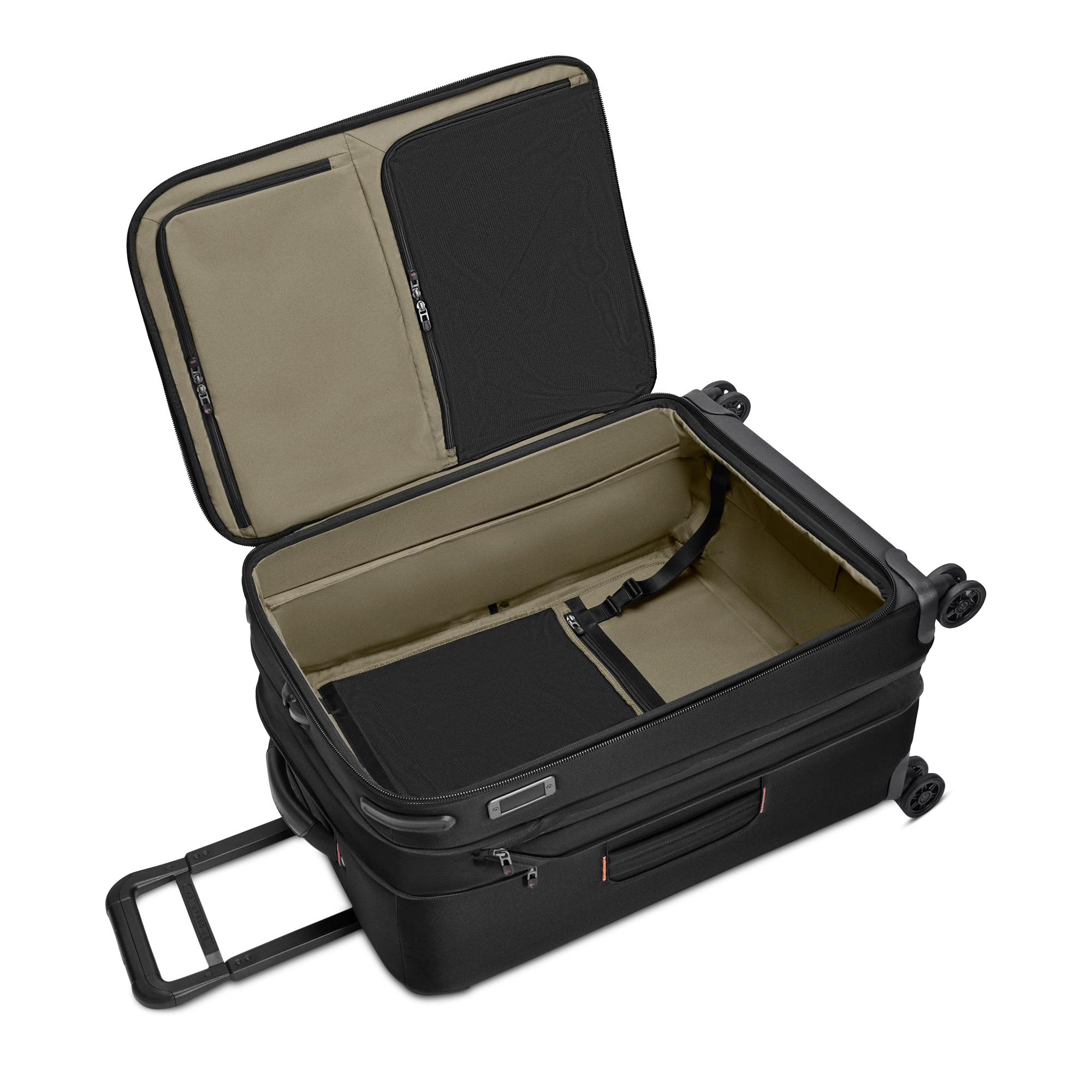 ZDX Medium ZDX Expandable Spinner Checked Bag — Image 10