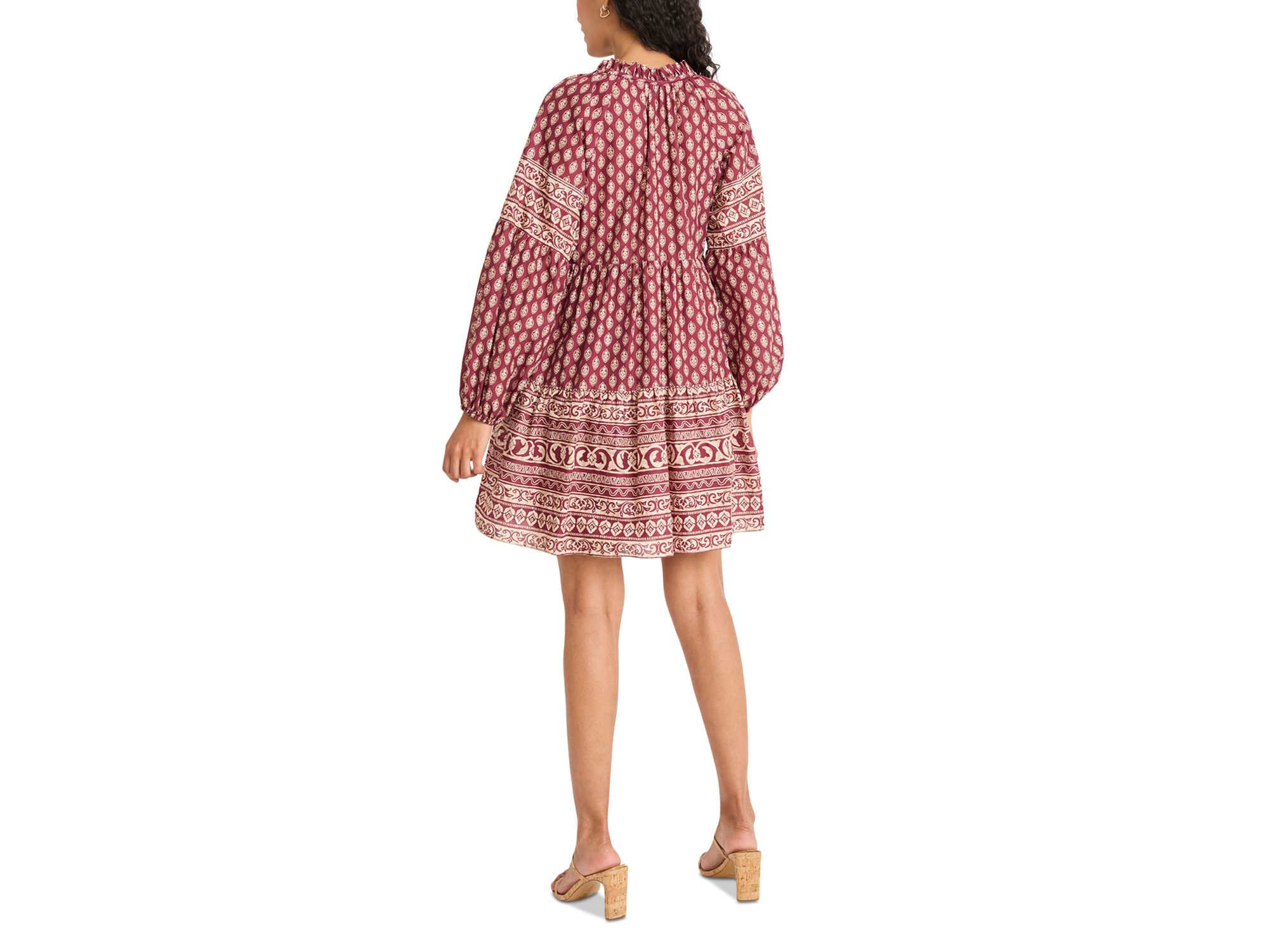 Balloon Sleeve Minidress — Image 3