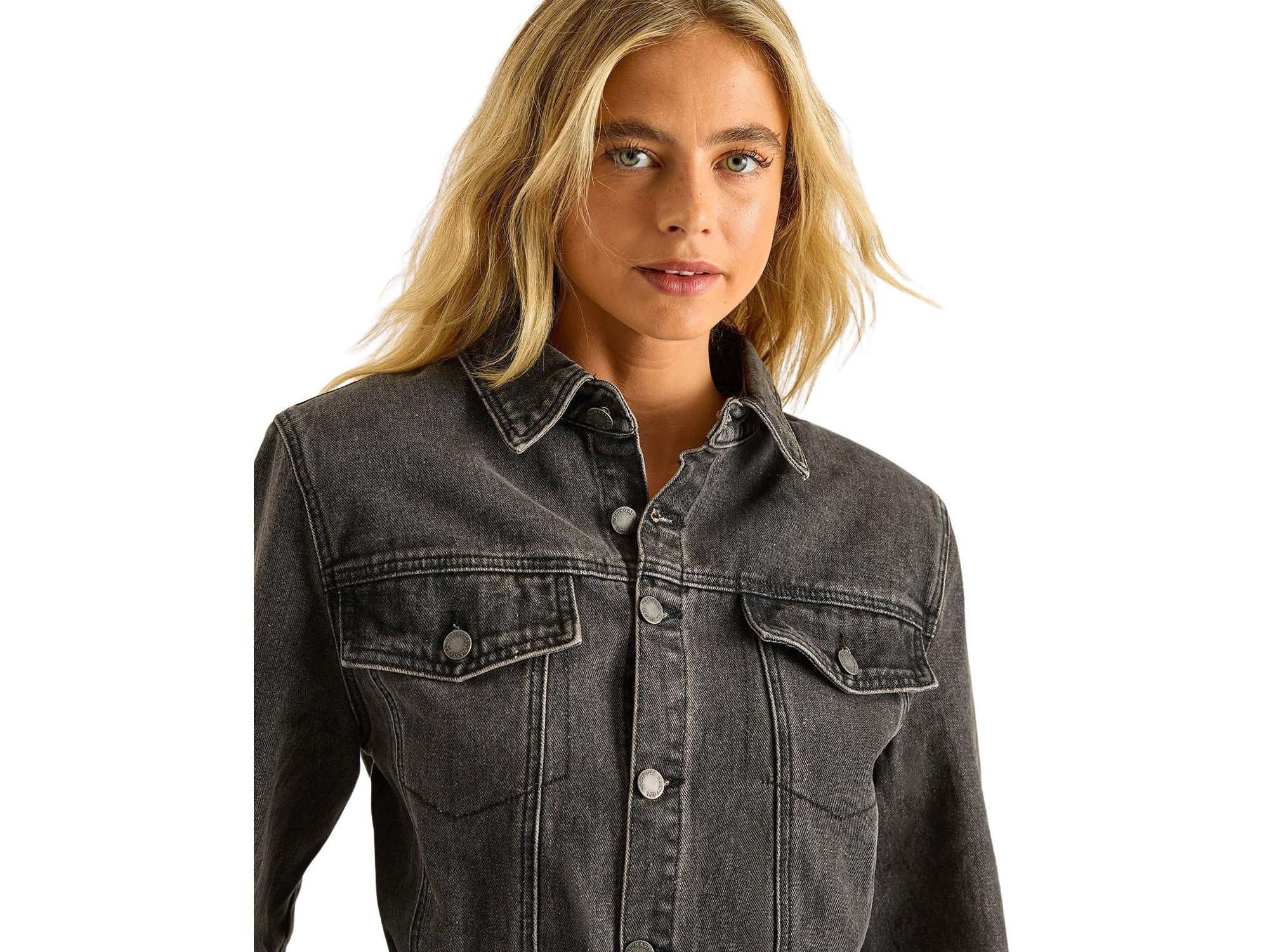 Denim Shoulder Pad Boilersuit — Image 3