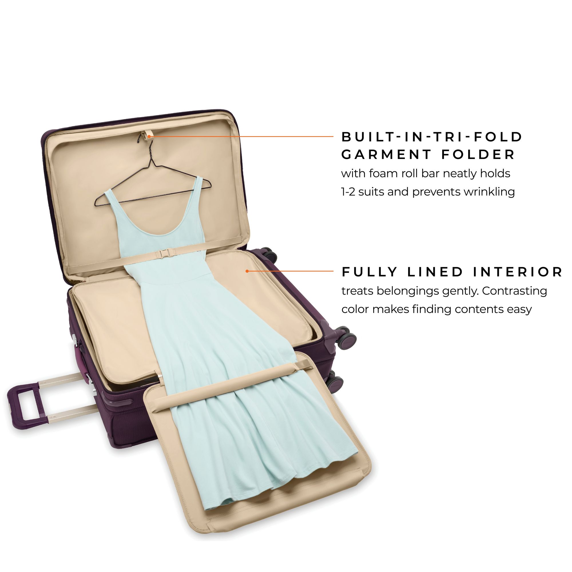 Baseline Large Expandable Spinner Suitcase — Image 8