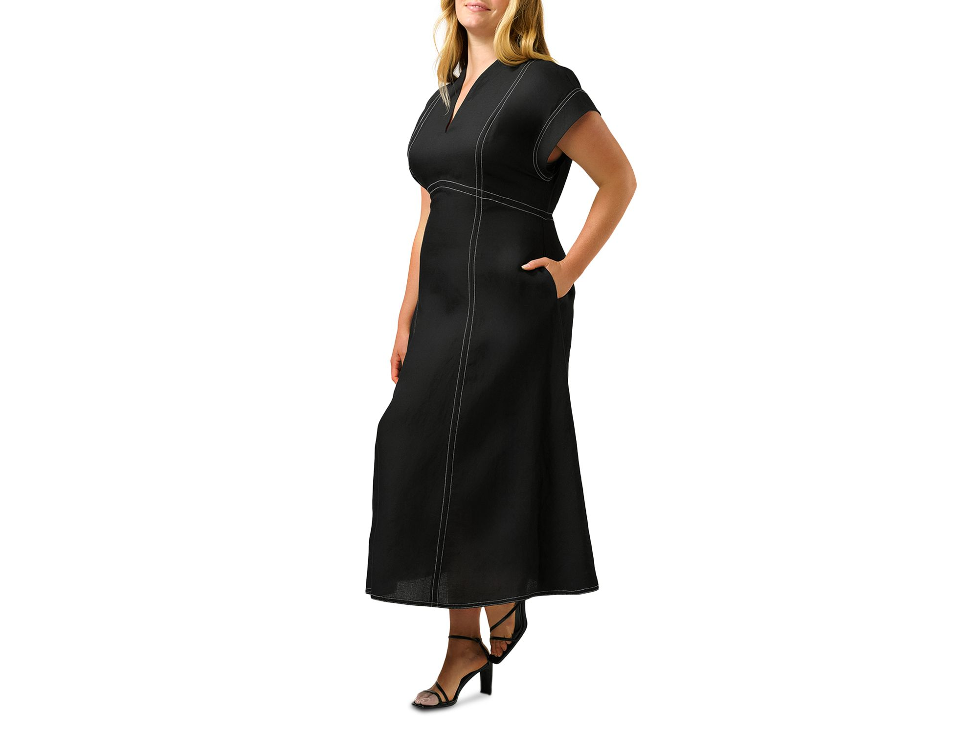 Arden Empire Waist Dress — Image 5