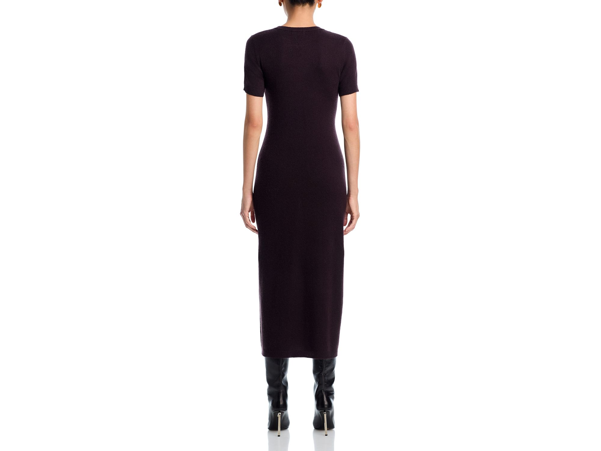 100% Cashmere Midi Dress - Exclusive — Image 3