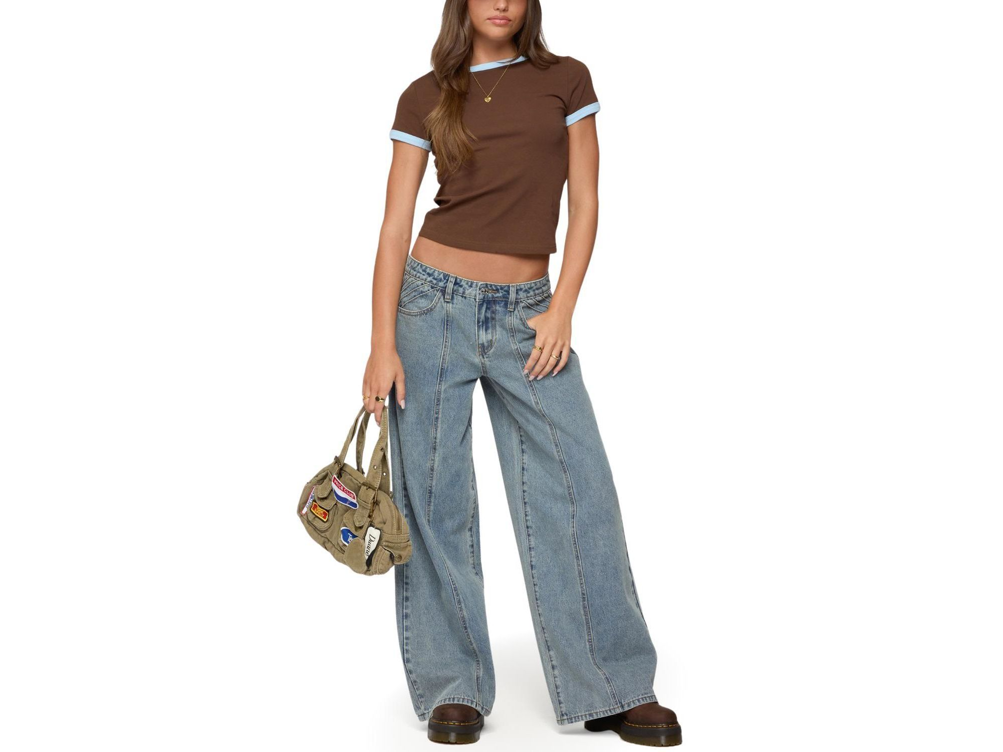 Zeke Contrast T Shirt — Image 4