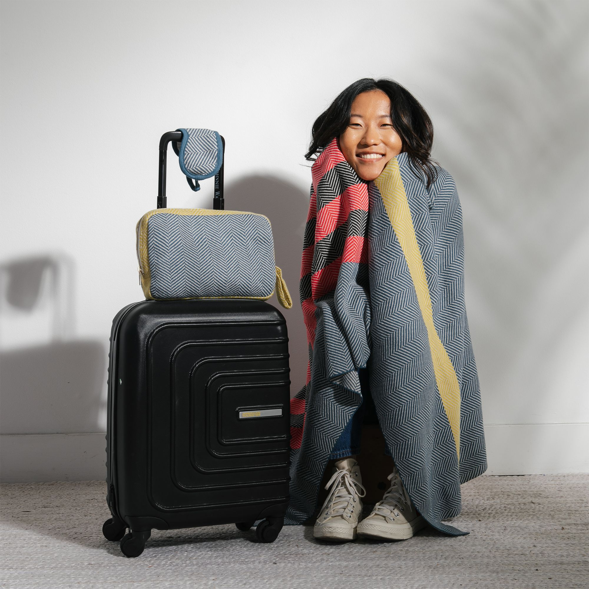Chevron Stripes Travel Set — Image 4