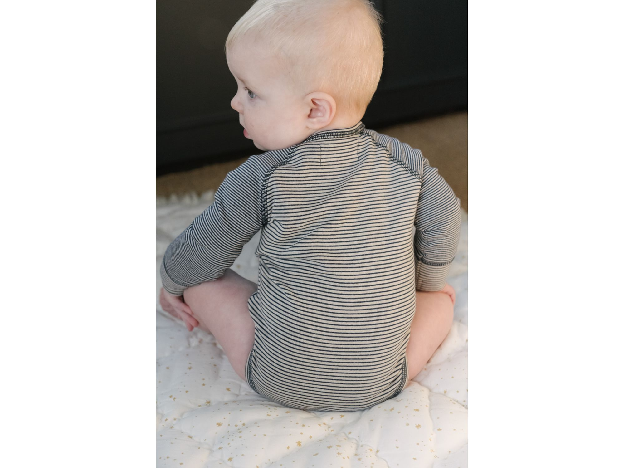 Unisex Sailor Stripe Raglan One Piece - Baby — Image 3