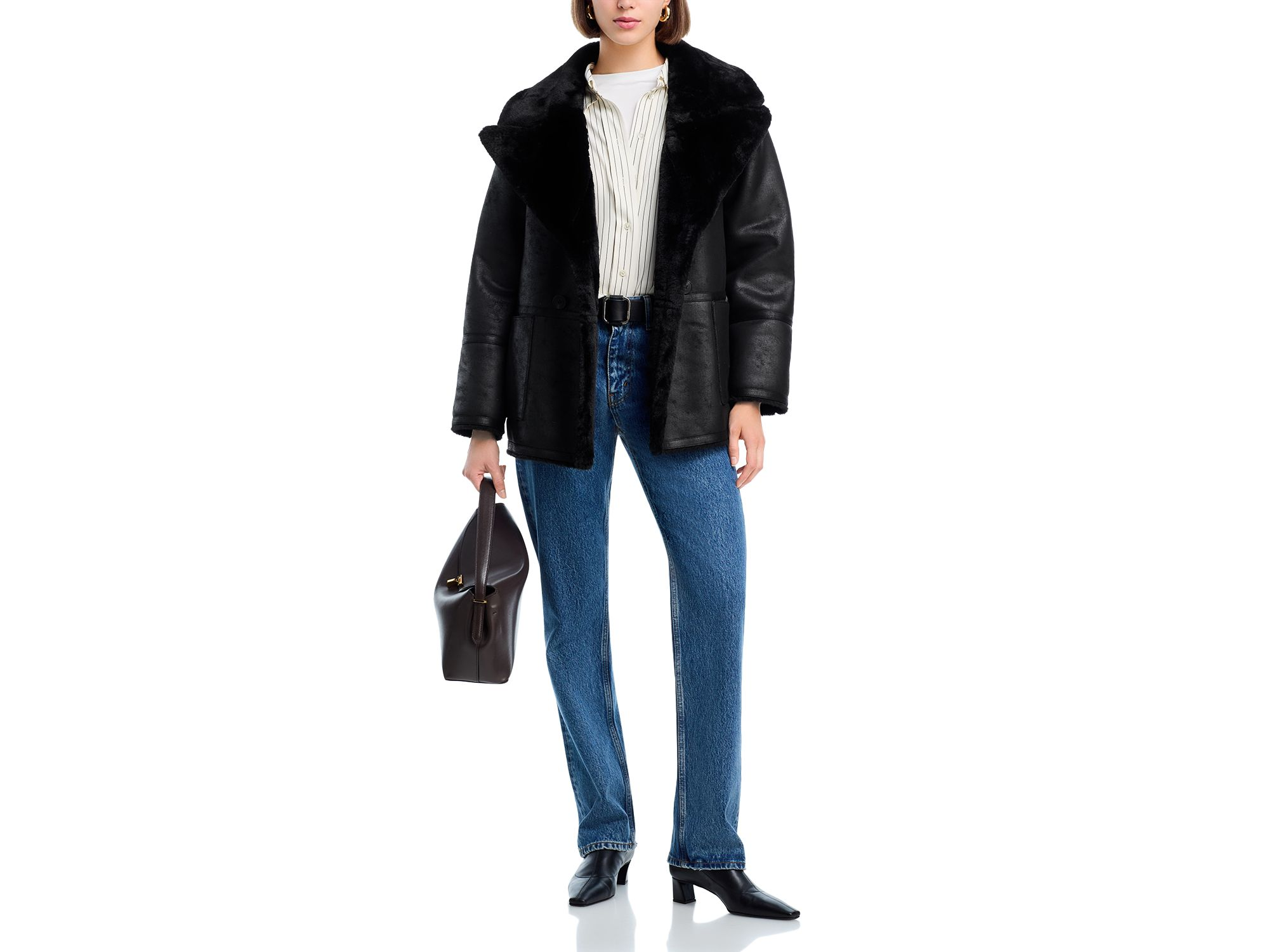 Faux Suede Jacket - Exclusive — Image 12