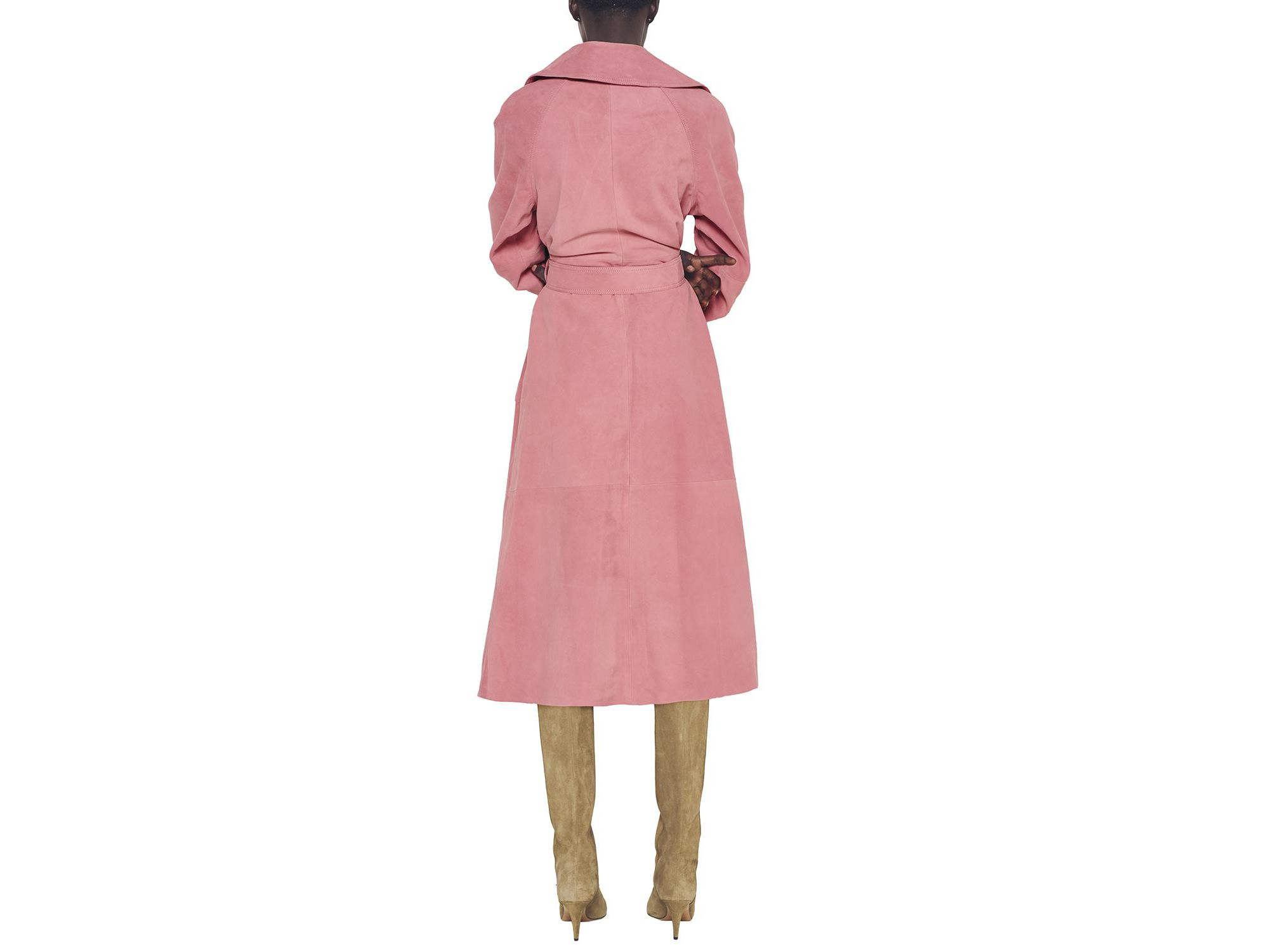 Candy Supersuede Trench Coat — Image 5