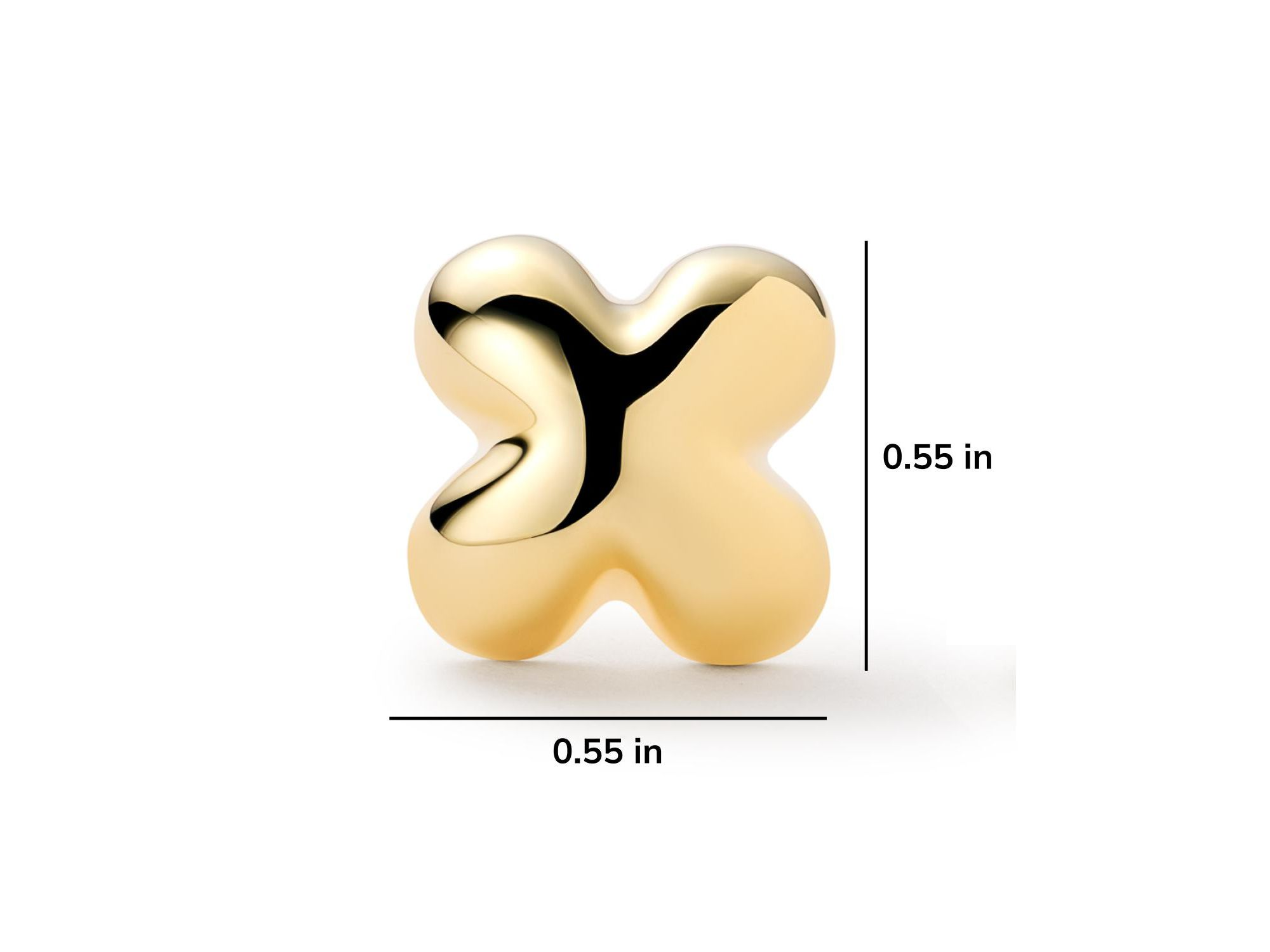 Gold Cassia Stud Earrings — Image 5