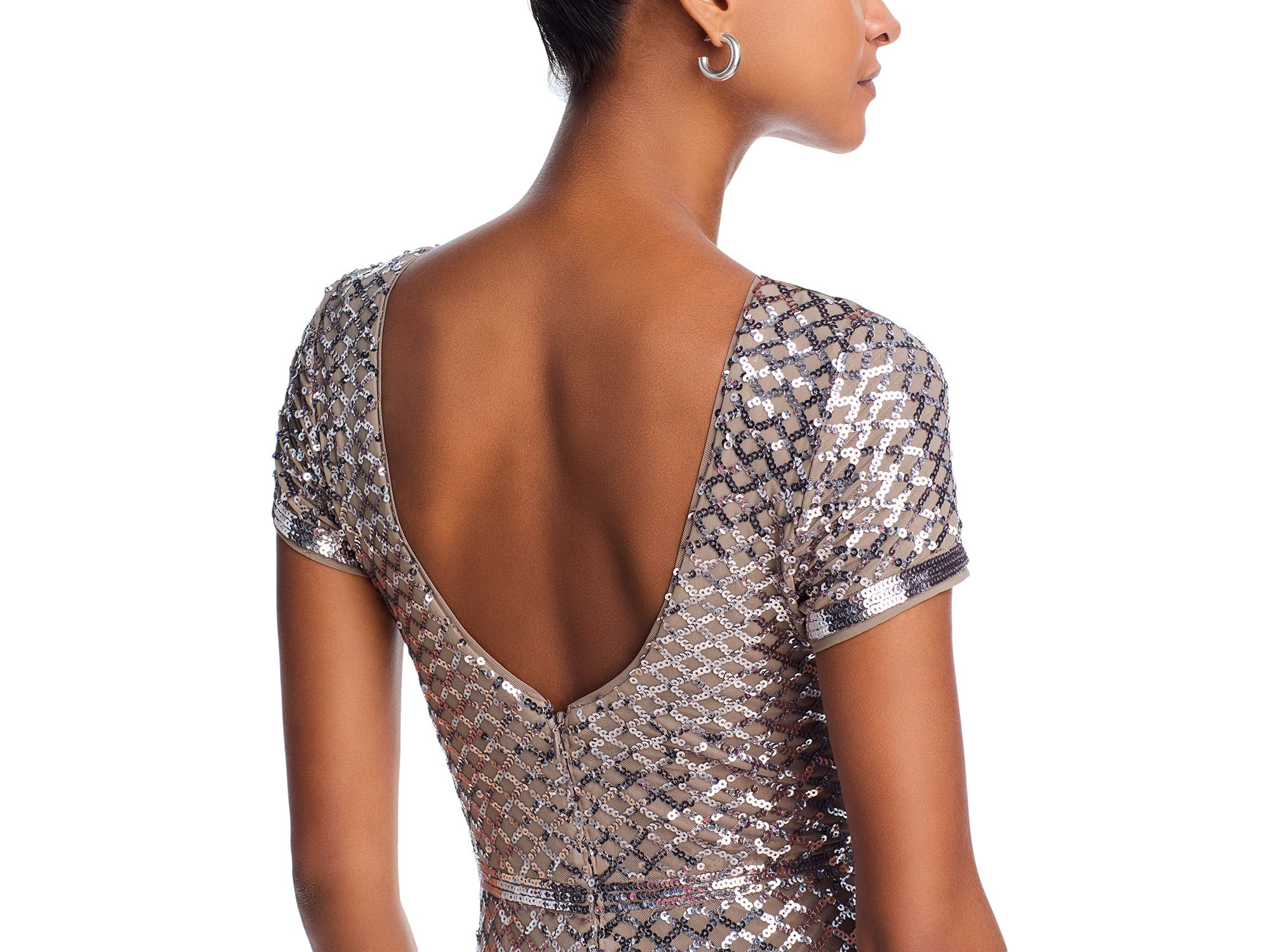 Belted Sequin Gown - Exclusive — Image 5