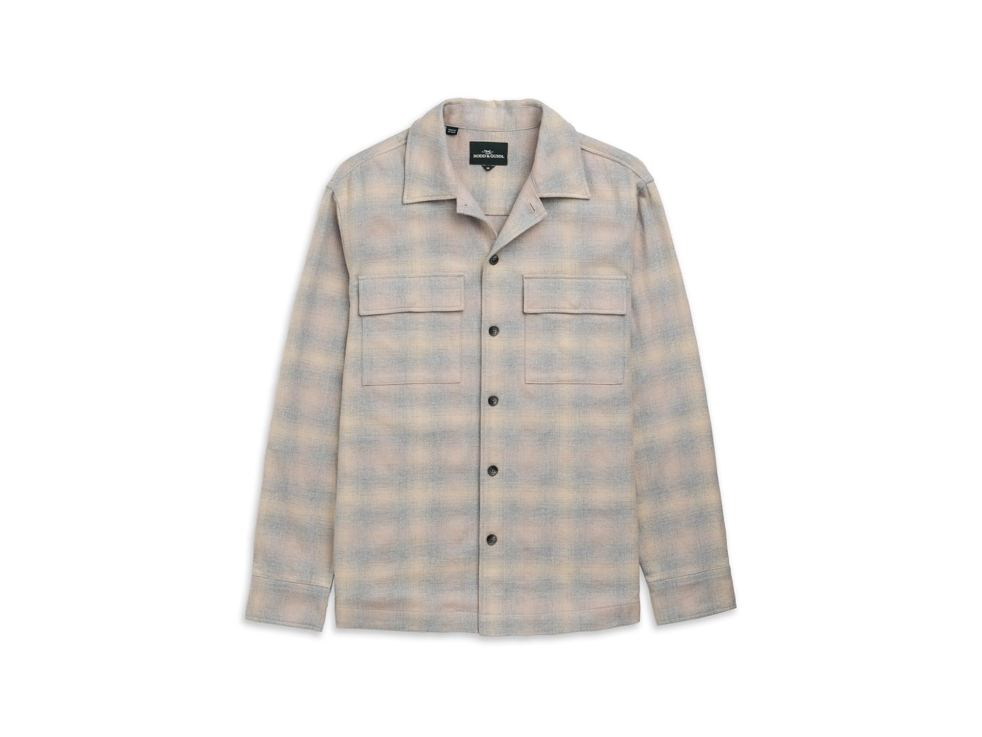 Grey Town Button Front Overshirt — Image 5