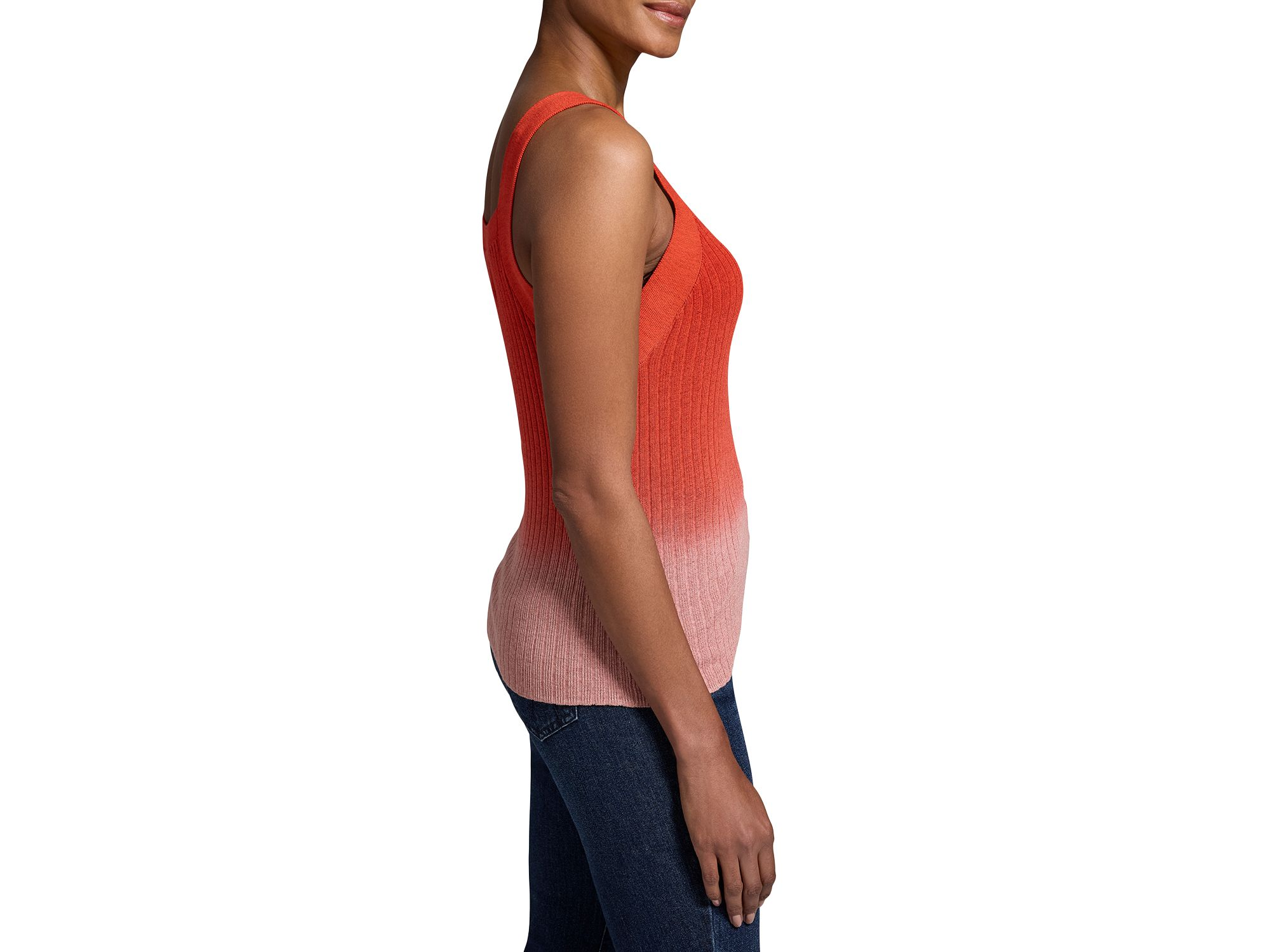 Luxe Ombré Ribbed Tank Top — Image 3