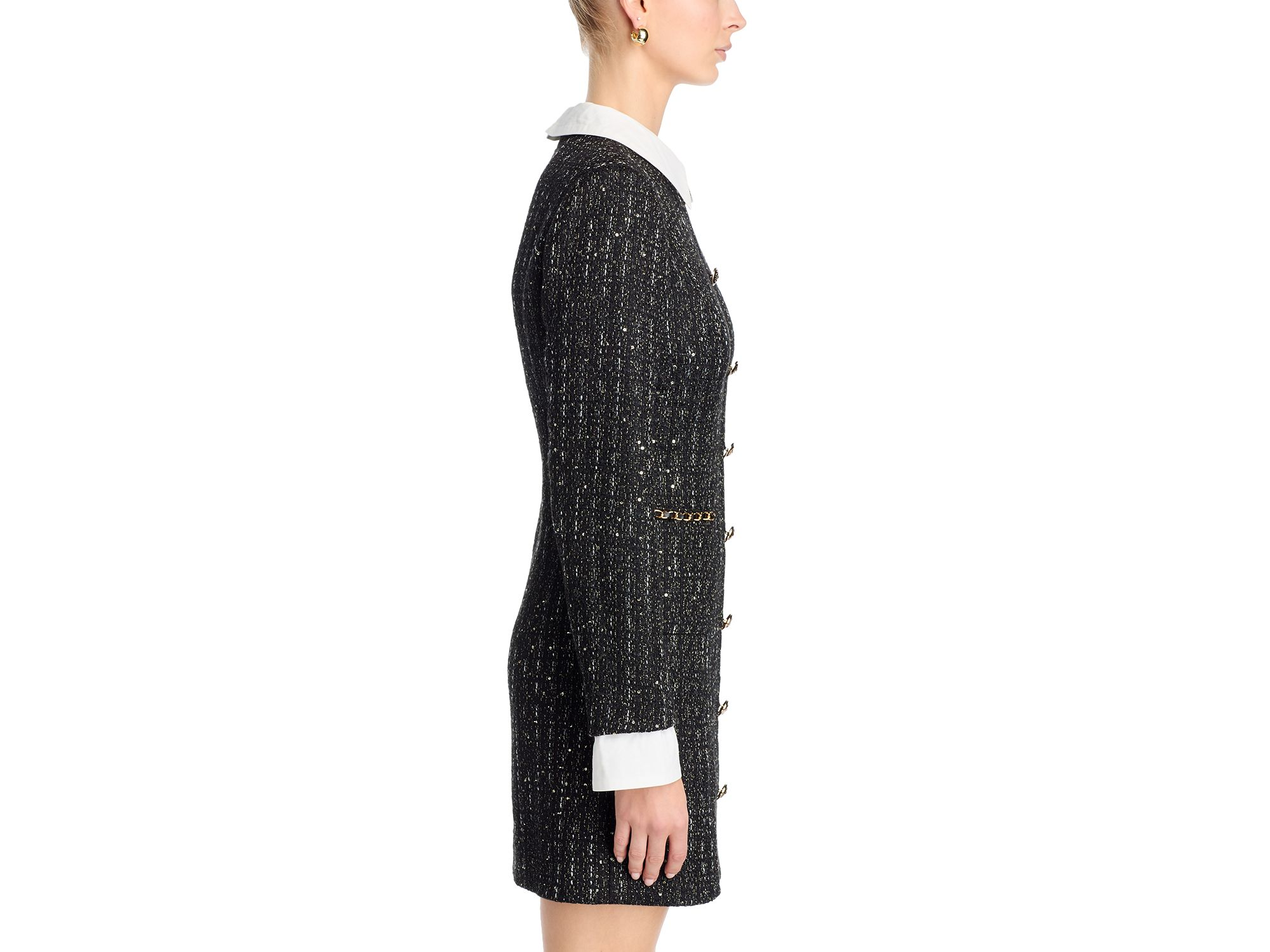Tweed Mini Dress - Exclusive — Image 4