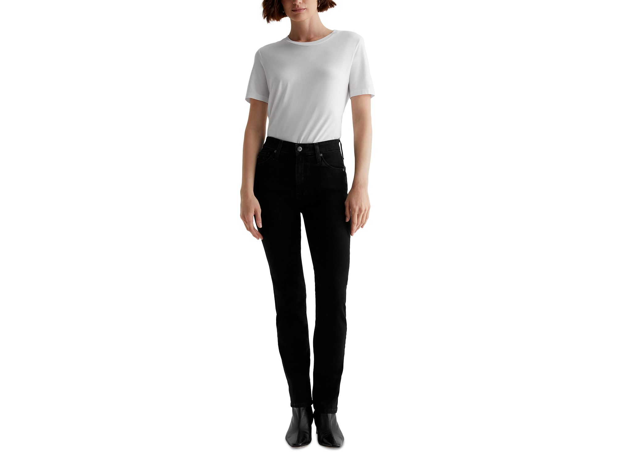 Mari Mid Rise Slim Straight Jeans in Alchemy — Image 6