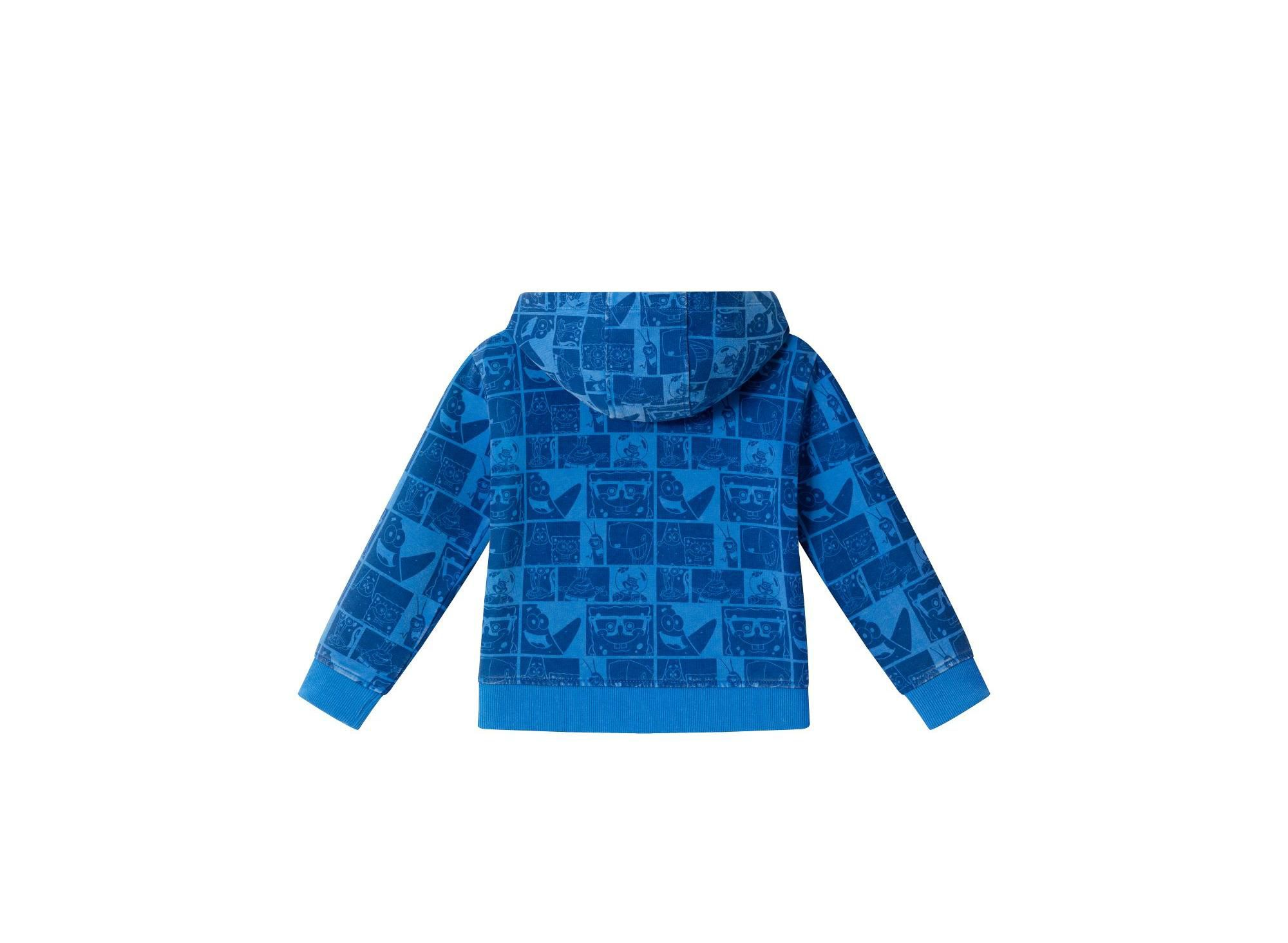 Boys' SpongeBob SquarePants x Stone- Washed Character Collage Sweatshirt Set - Little Kid, Big Kid — Image 3