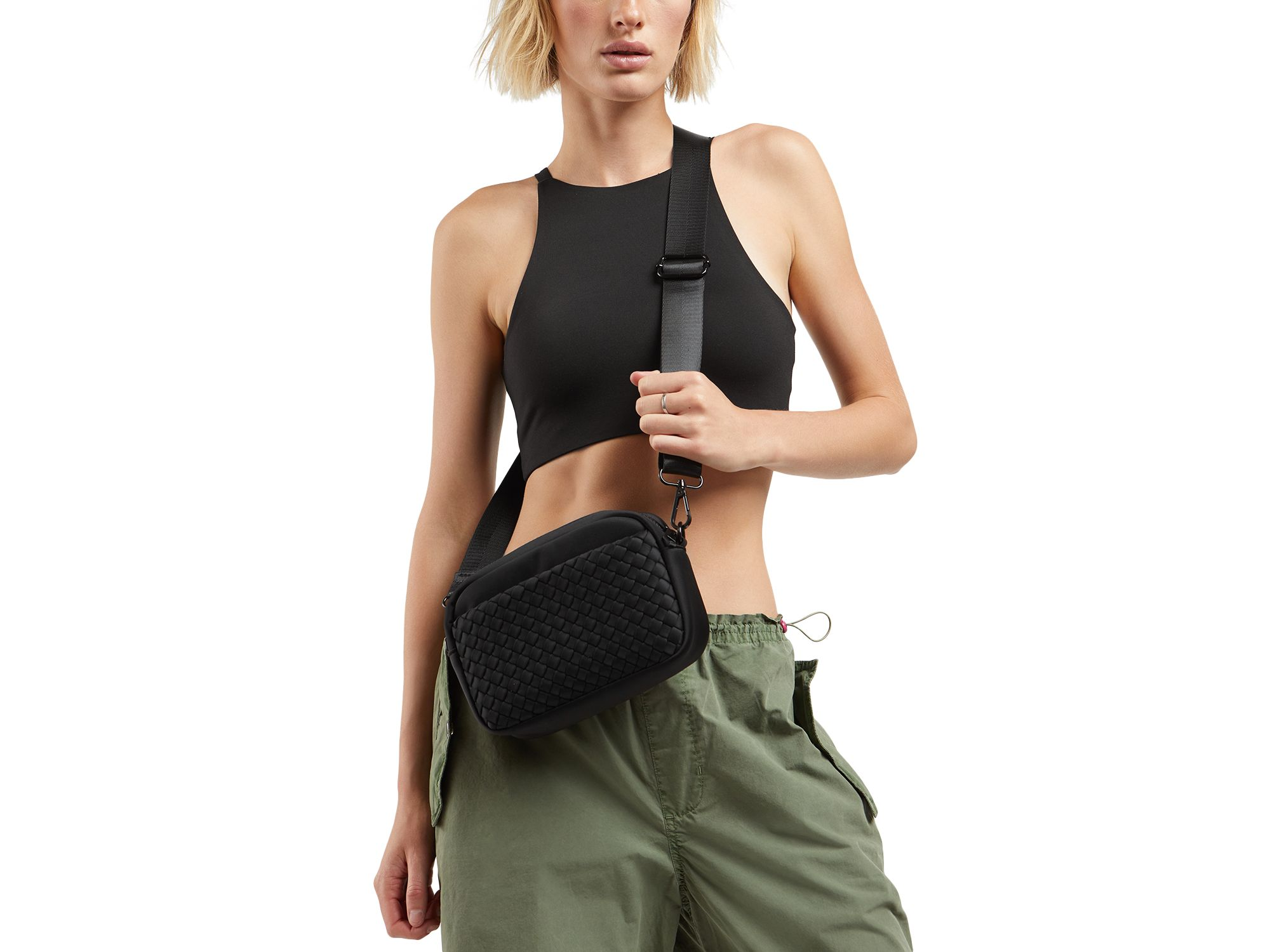 Inspiration Small Woven Neoprene Crossbody — Image 3