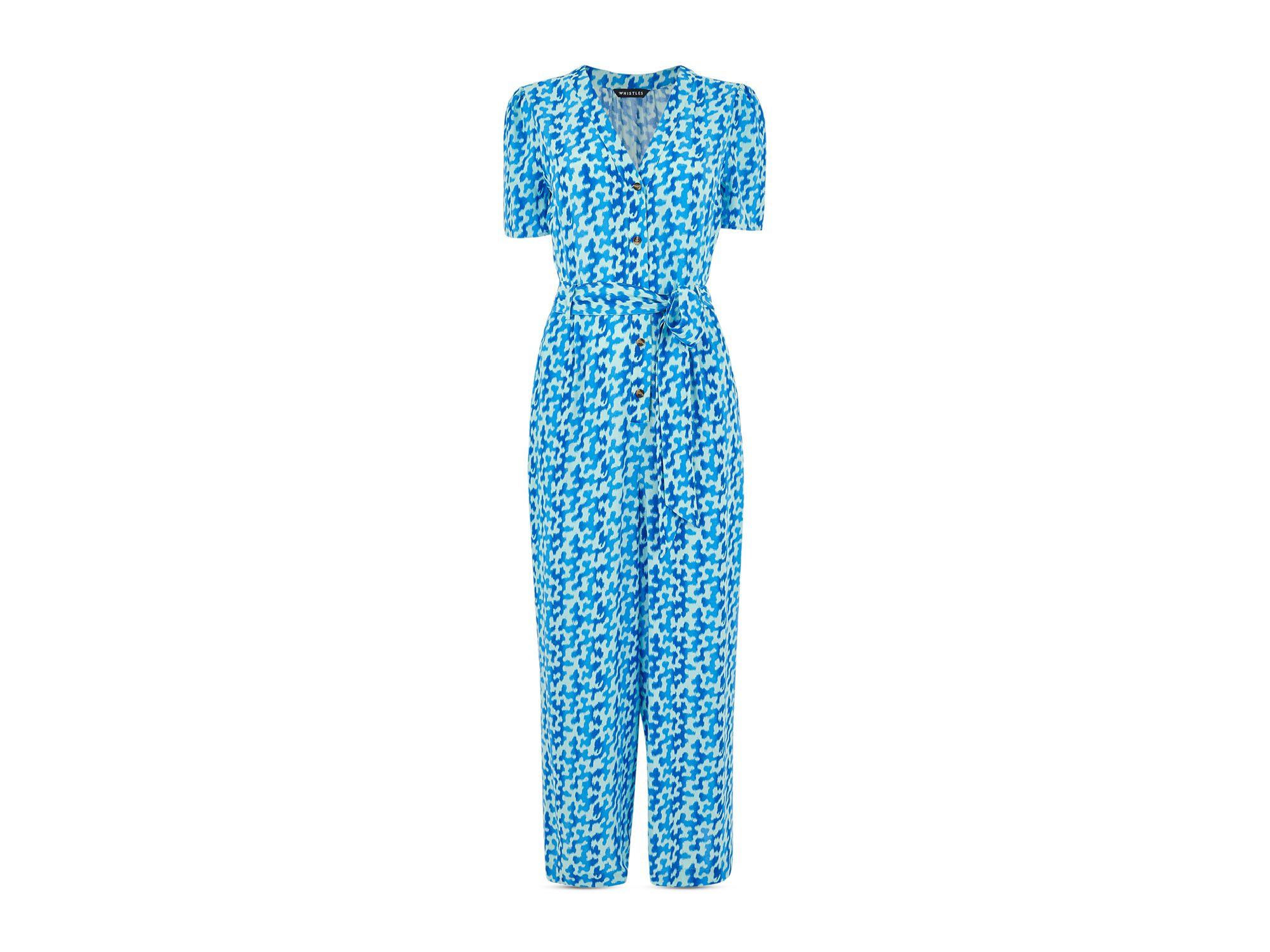 Hazy Coral Printed Jumpsuit — Image 4