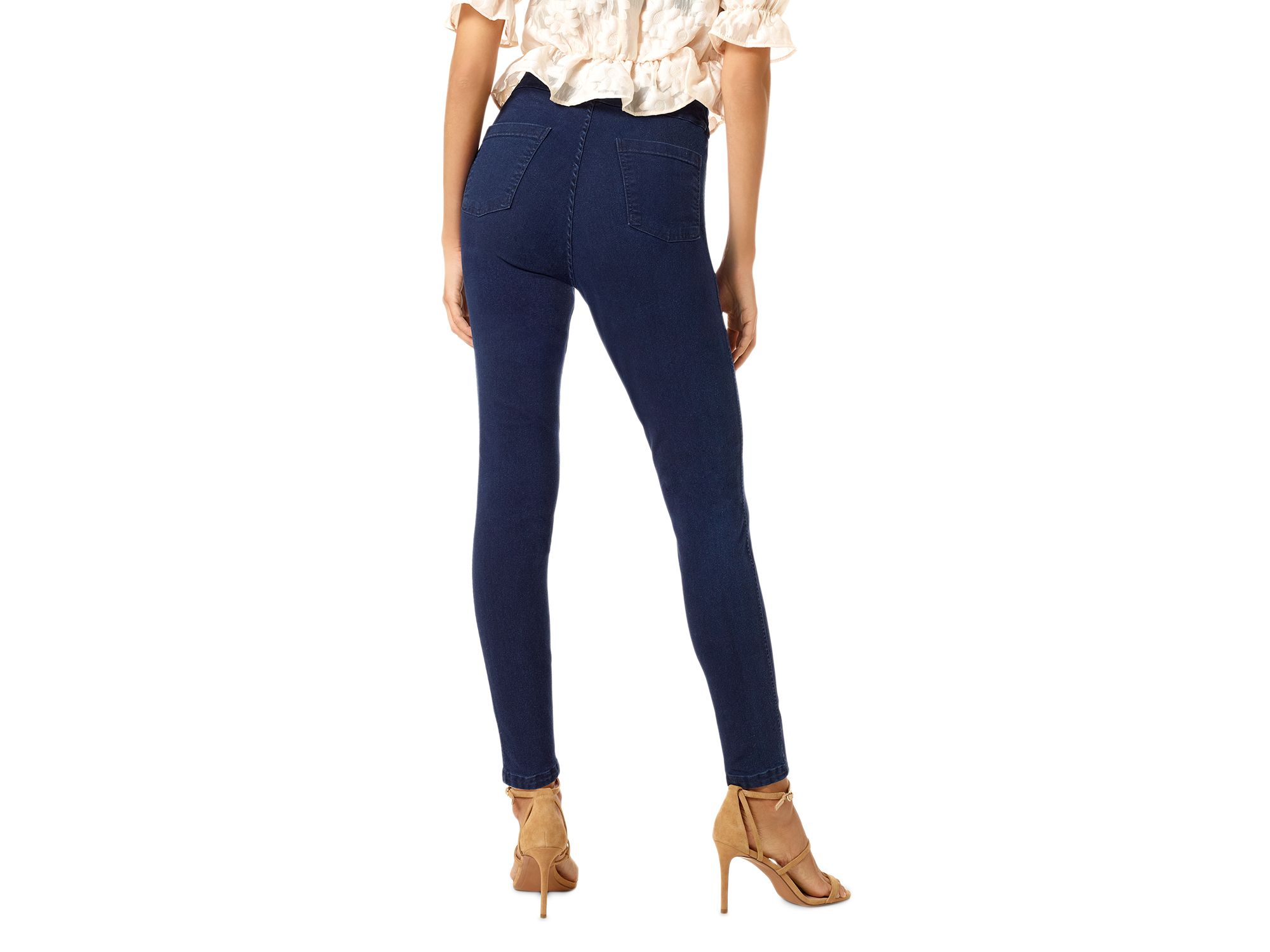 Reversible Denim Leggings — Image 4