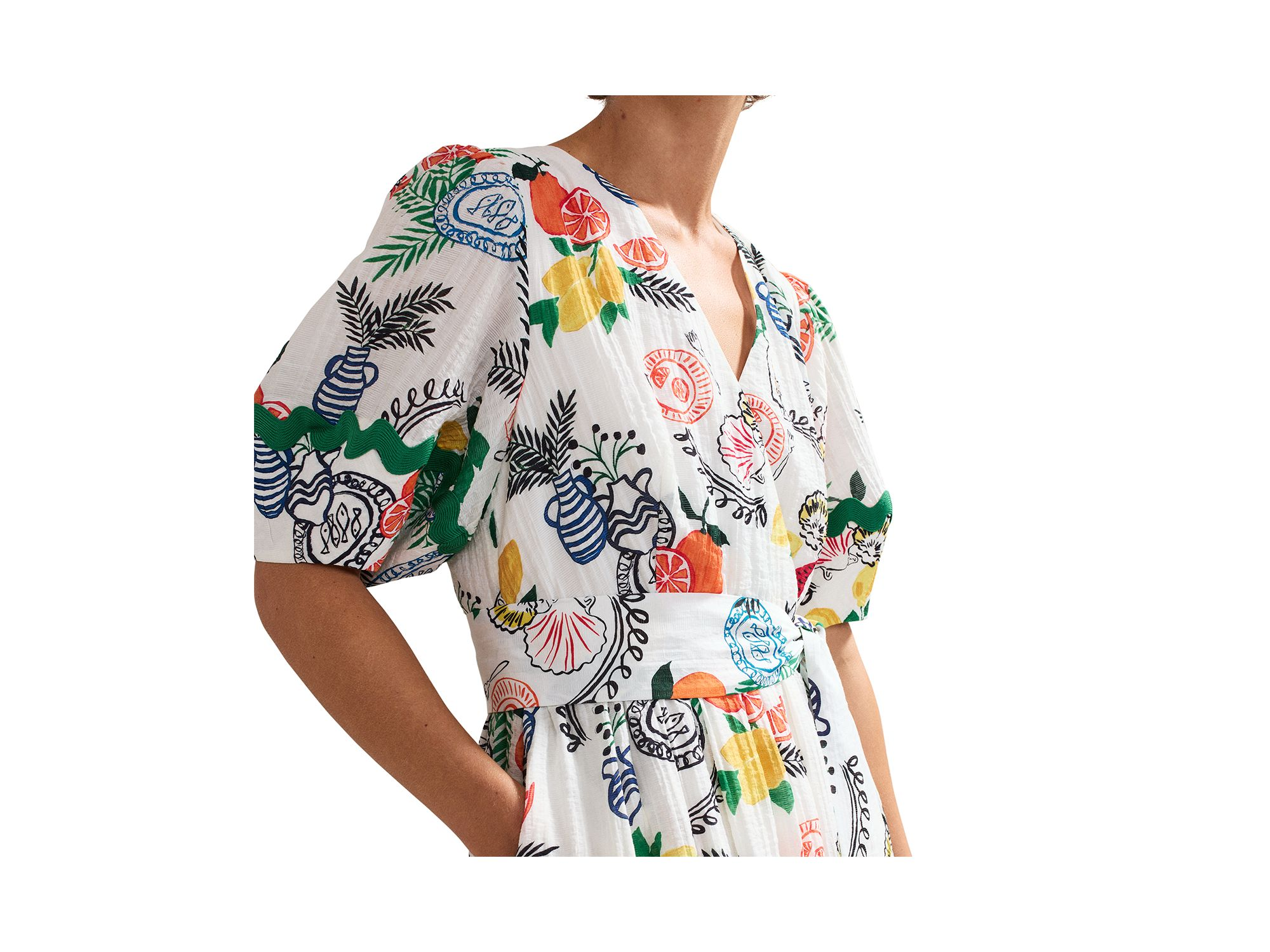 Rochella Wrap Dress — Image 4