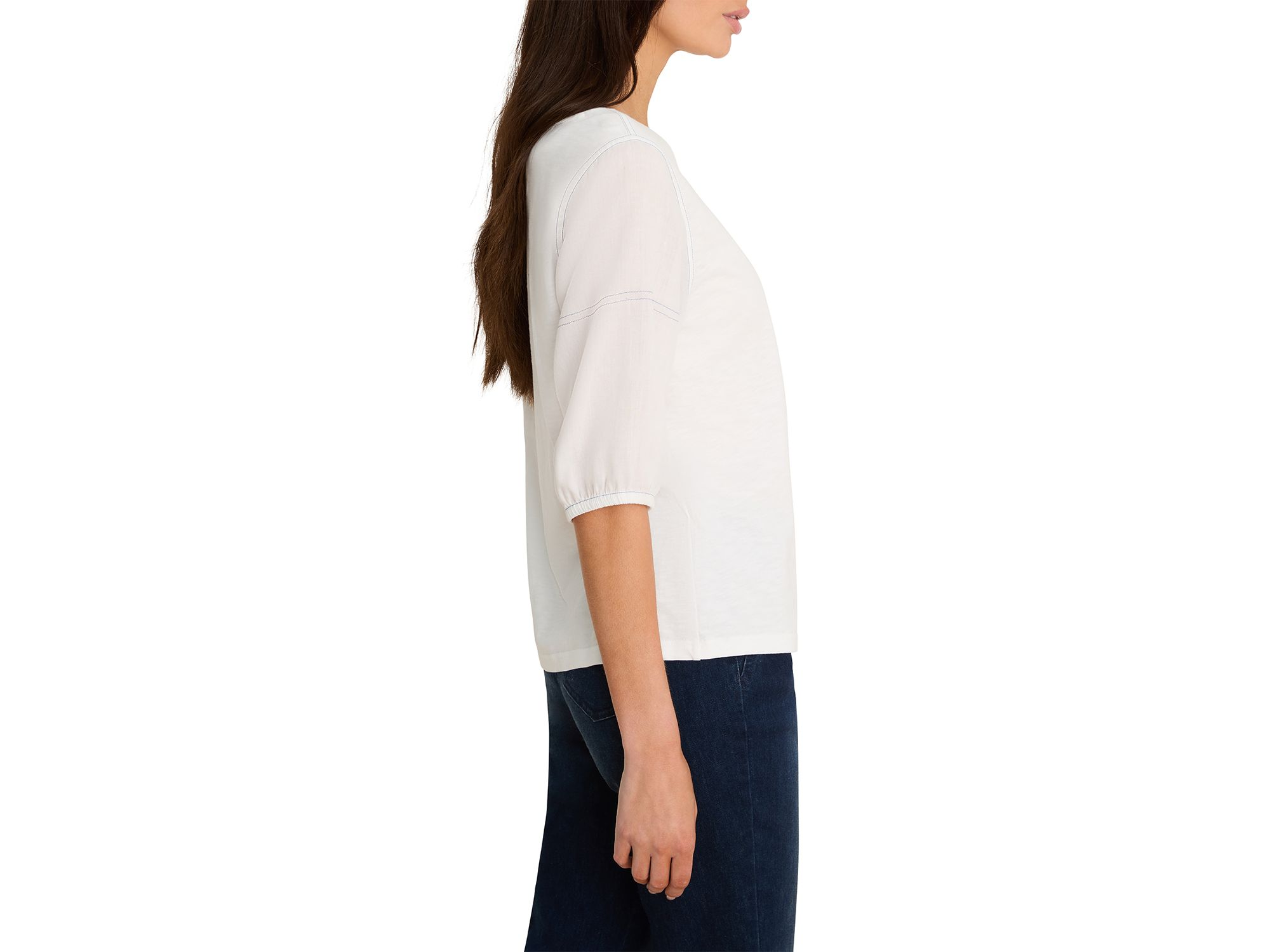 Contrast Sleeve Tee — Image 3
