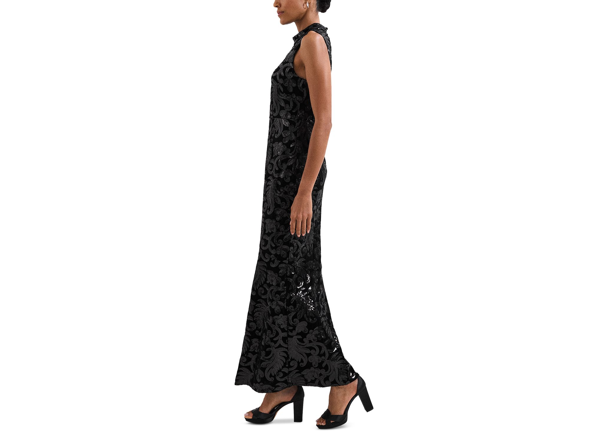 Trudy Sequined Velvet Maxi Dress — Image 9
